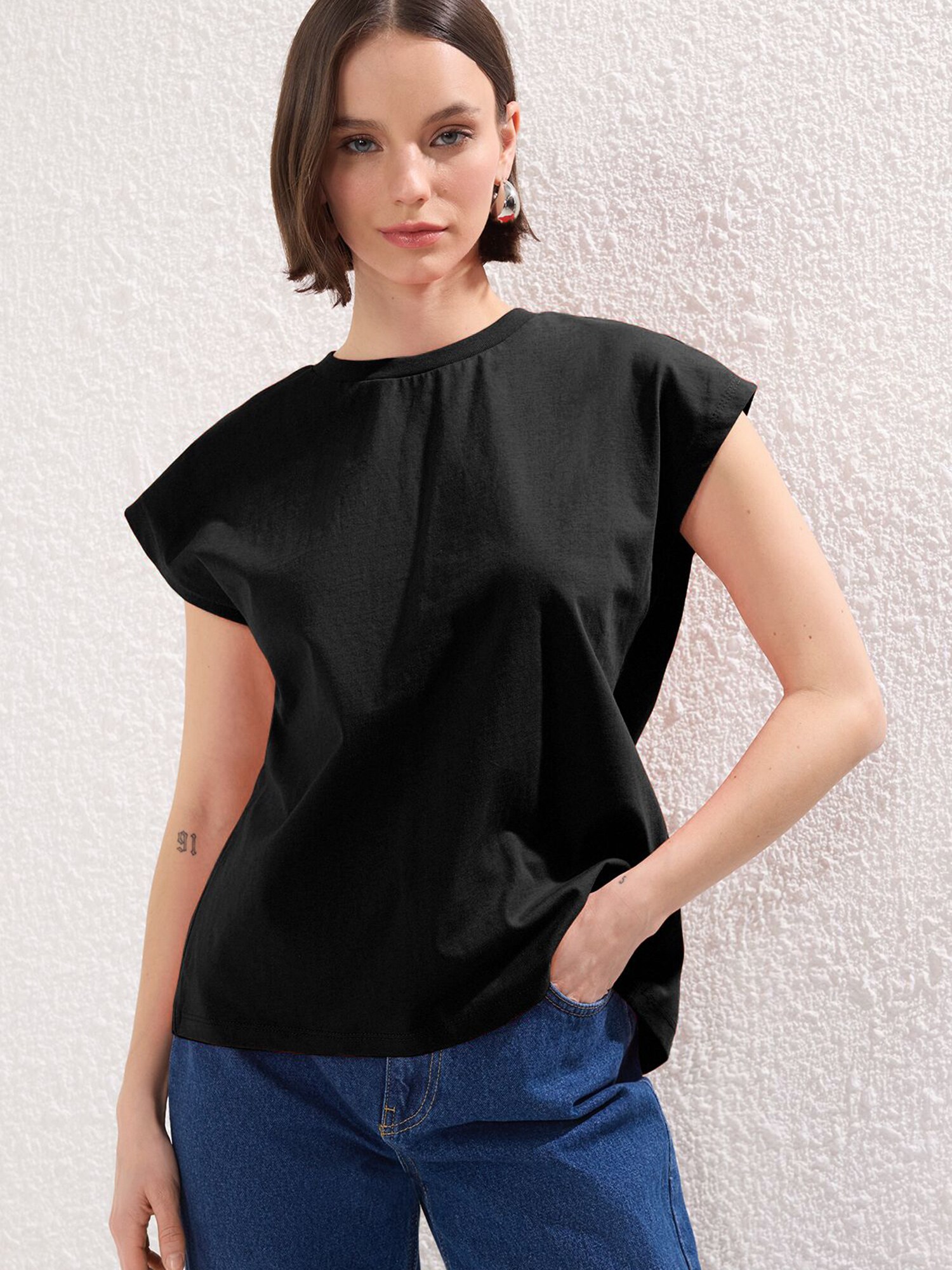 Trendyol Tricou  negru