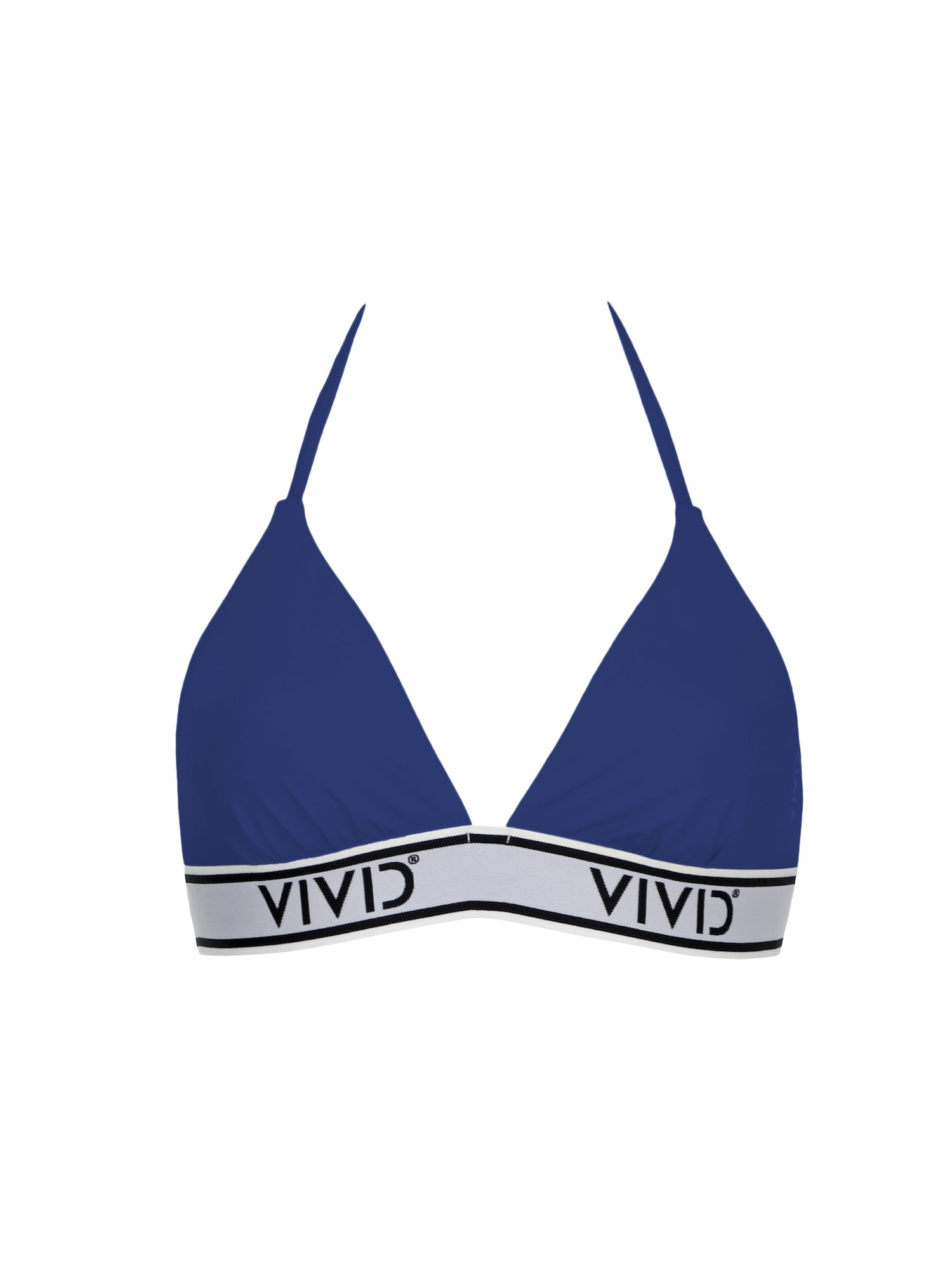 VIVID Sutien costum de baie Mix&Match  albastru / negru / alb