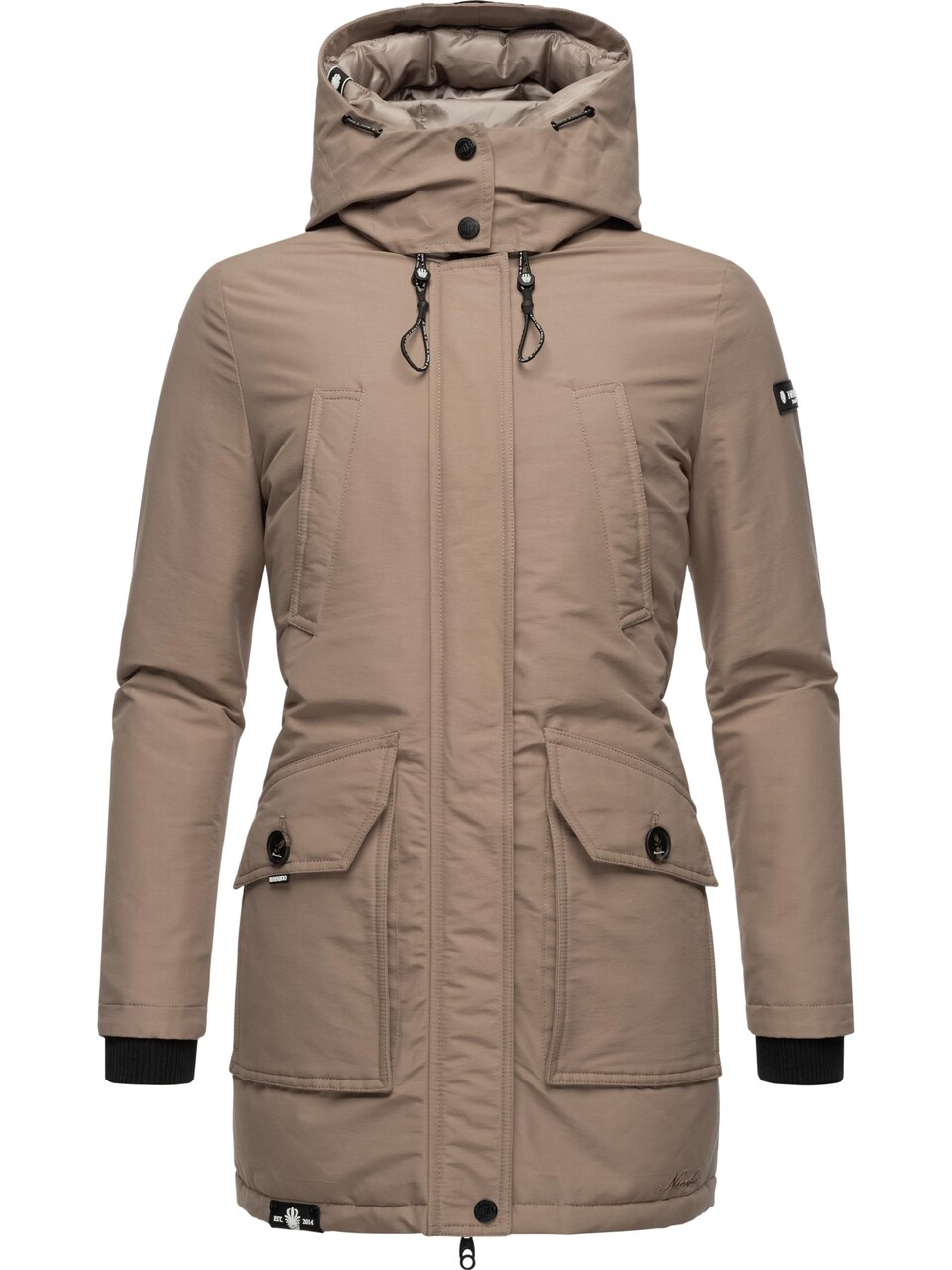 Vinterjacka chamois / svart