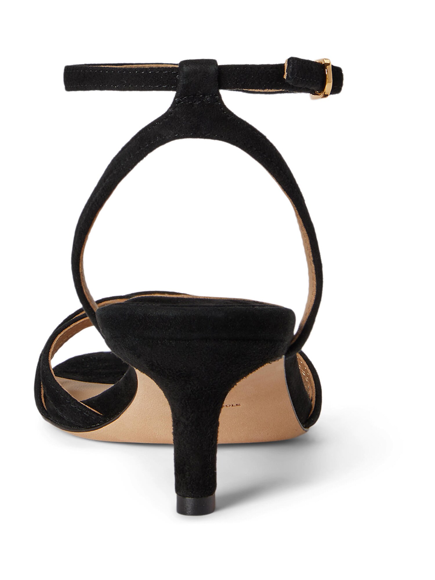 Lauren Ralph Lauren Sandalias con hebilla 'KENDYL'  negro – imagen 4