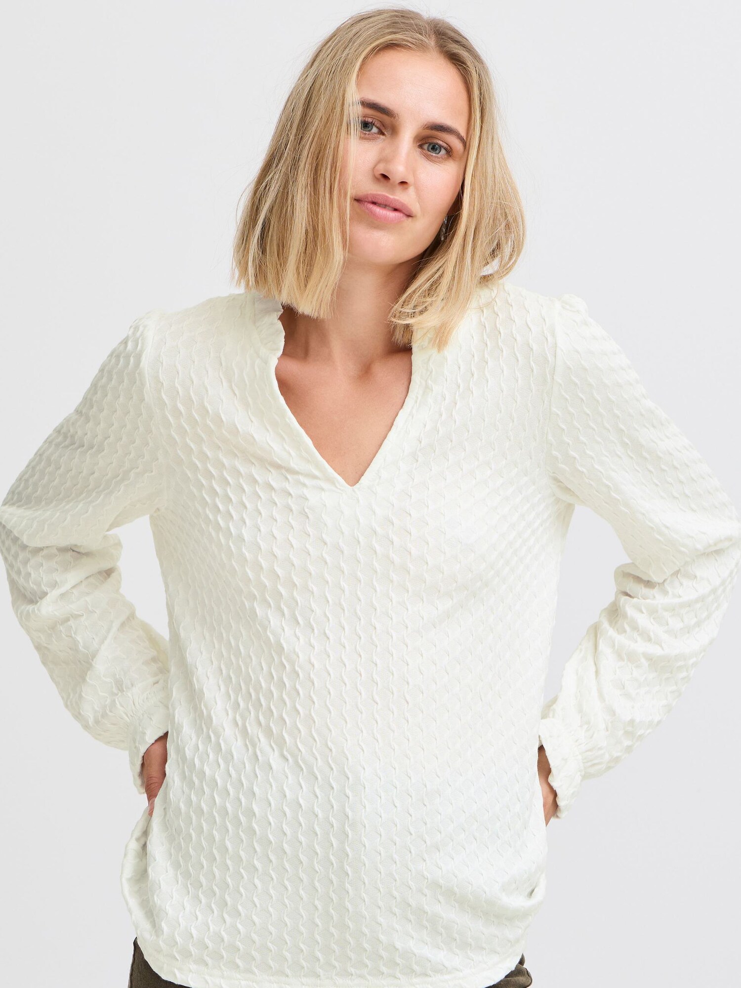 Thumbnail - PULZ Jeans Bluse Ebba
