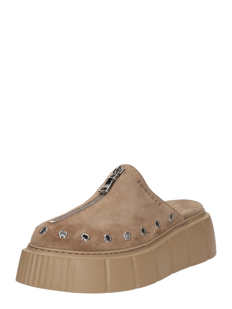 INUIKII Pantolette 'MATILDA' Damen Größe 41 dunkelbeige