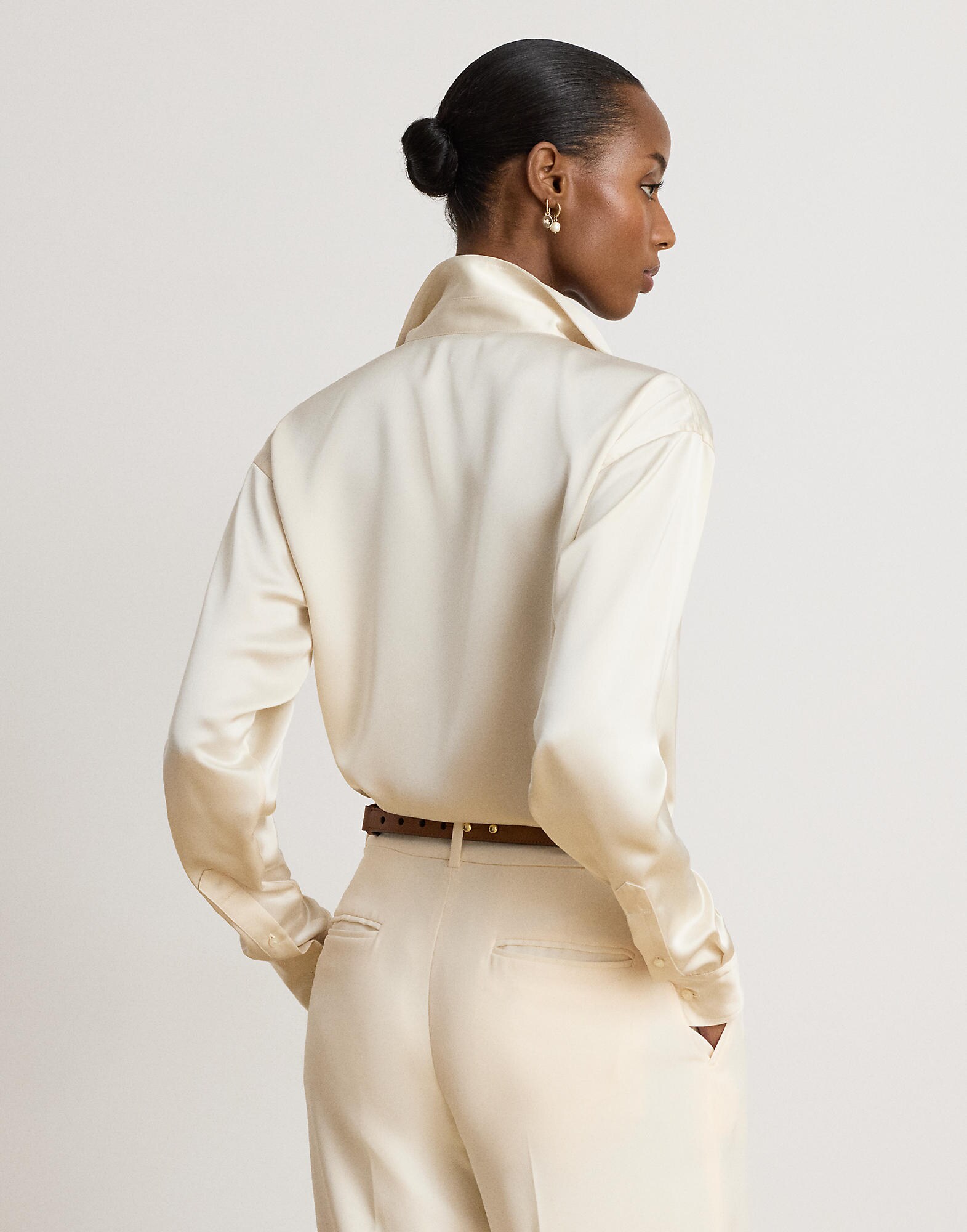 Lauren Ralph Lauren Blusa beige – imagen 3