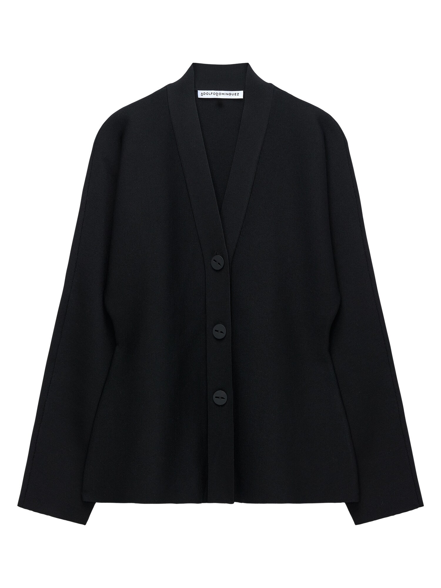 Adolfo Dominguez Geacă tricotată  negru