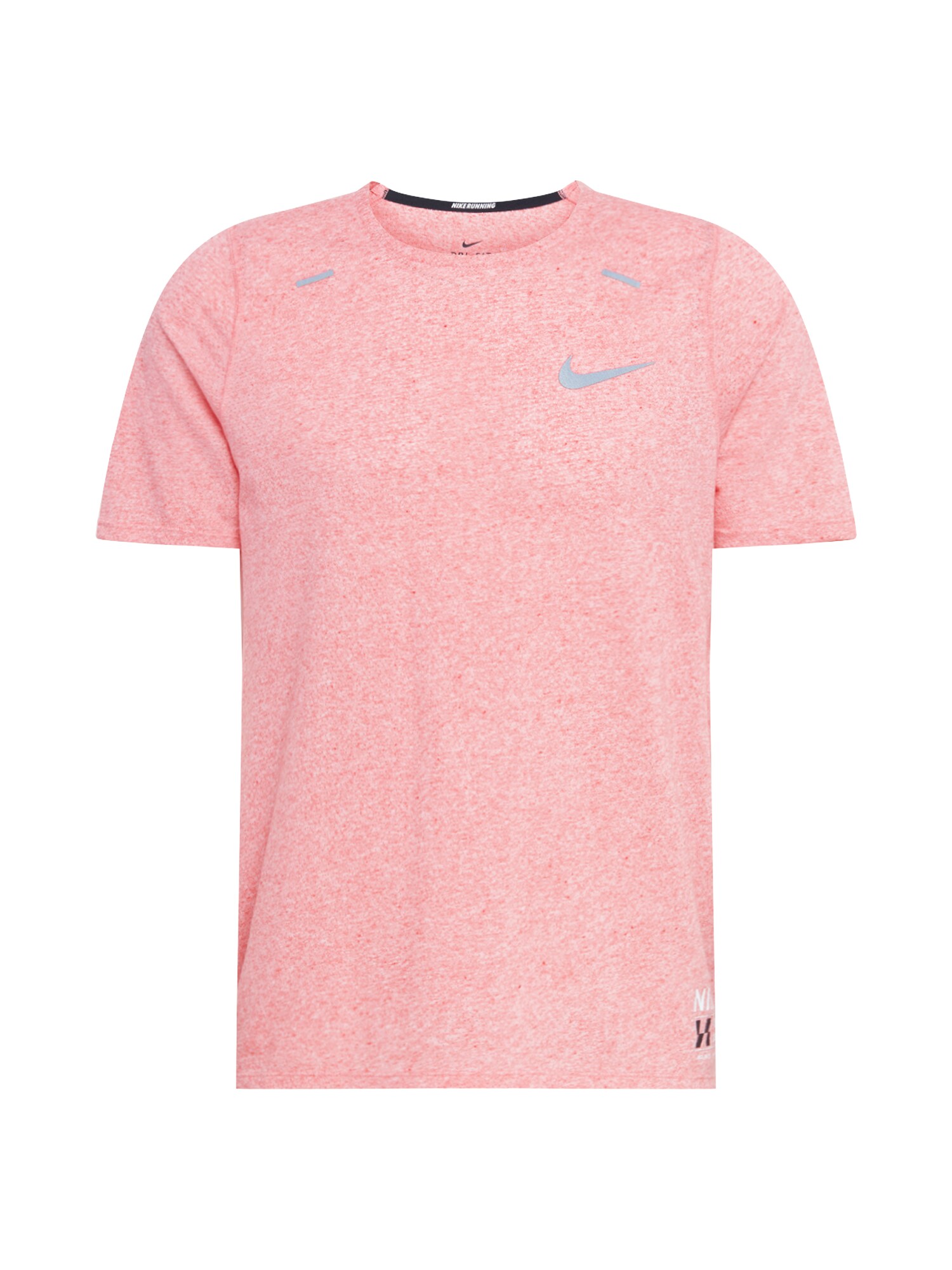 NIKE Sportiniai marškinėliai 'Rise'  rožių spalva / sidabrinė