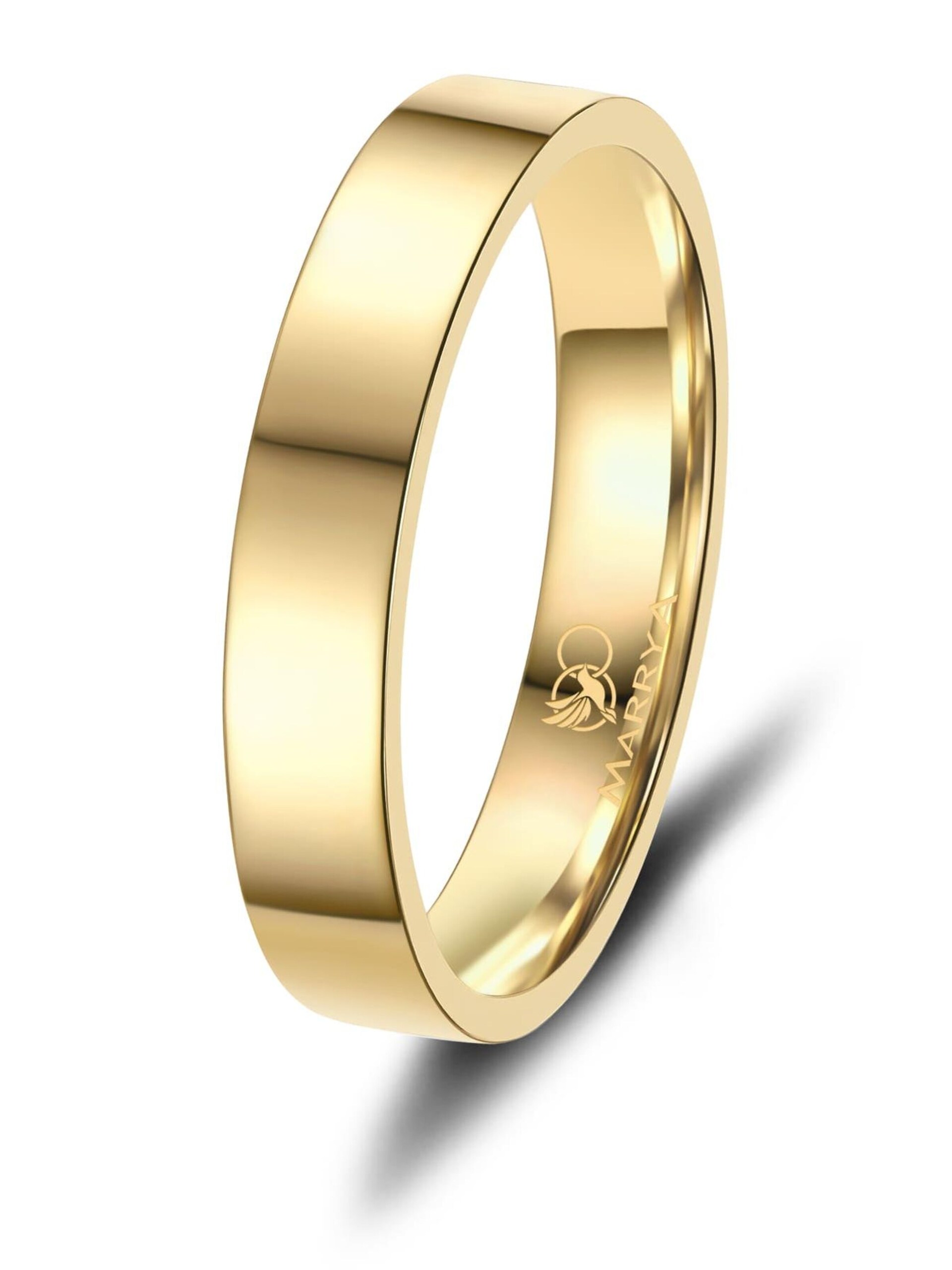 MARRYA Ring 'MARRYA ES-44 Ehering aus Edelstahl' dam