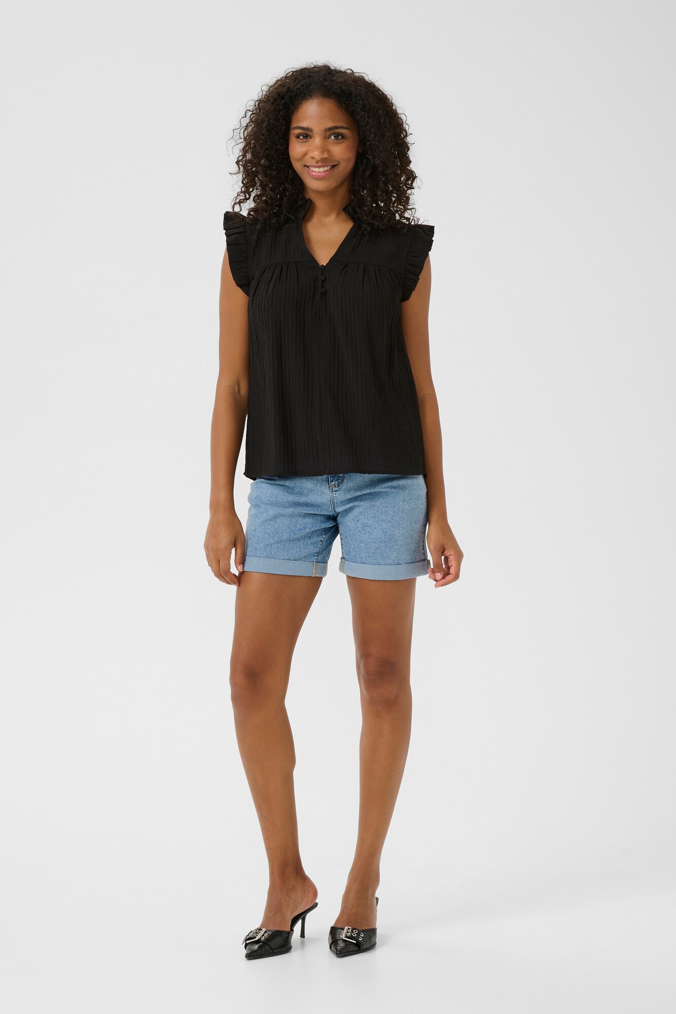Thumbnail - Kaffe Bluse KALiany Via
