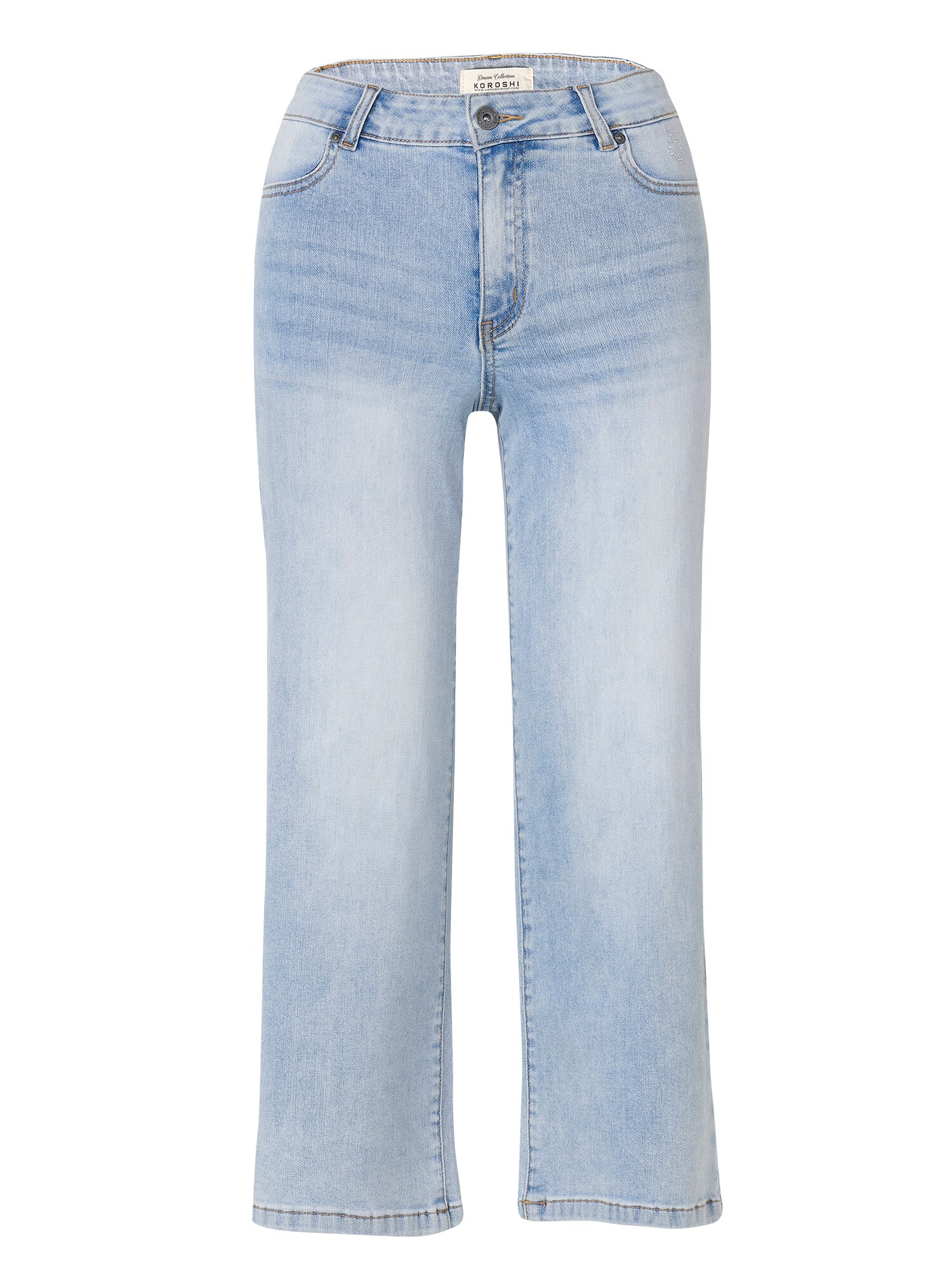 KOROSHI Jeans albastru denim