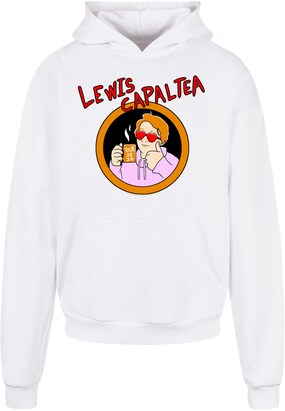 Merchcode Sweatshirt ‘Lewis Capaldi – CapalTea’ Sering / Oranje / Rood / Wit