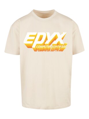 F4NT4STIC Shirt ‘EPYX’ Sand / Oranje / Wit