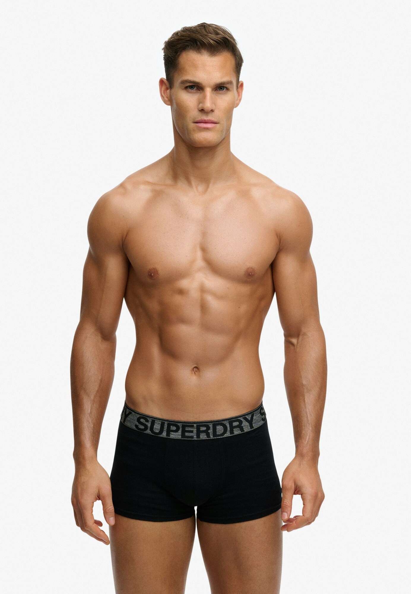 Superdry & Co Calzoncillo boxer  gris oscuro / negro – imagen 4