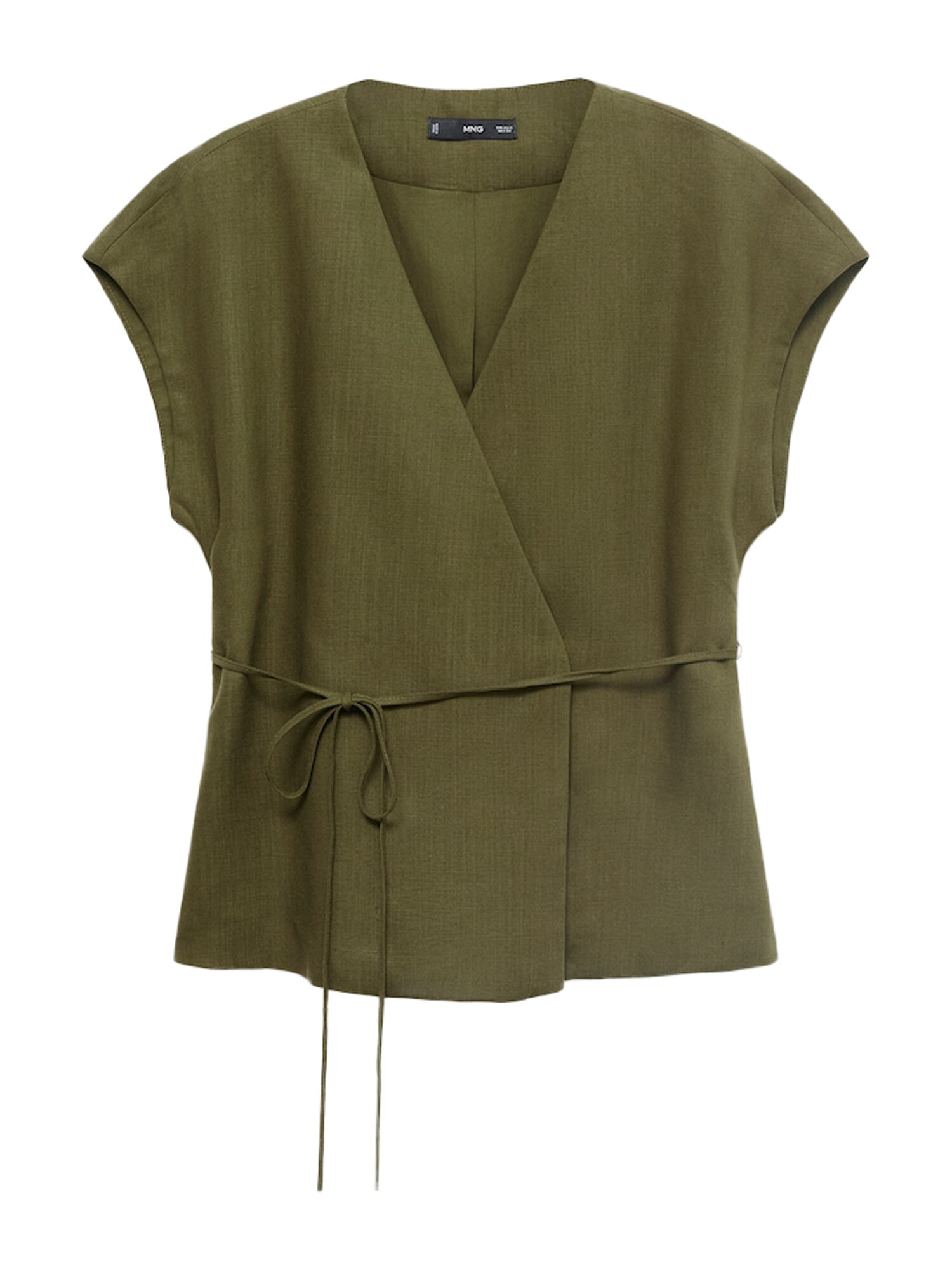 MANGO Blúz 'FERRARO'  khaki akciós termékkép 1