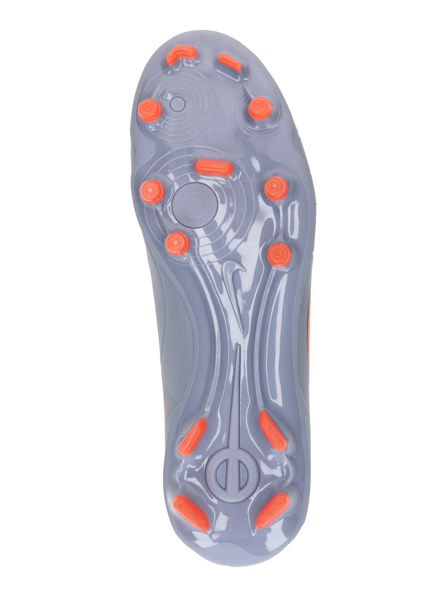 NIKE Kopačky 'Tiempo Legend 10 Club MG' dymovo modrá / oranžová / čierna / biela (obrázok 3)