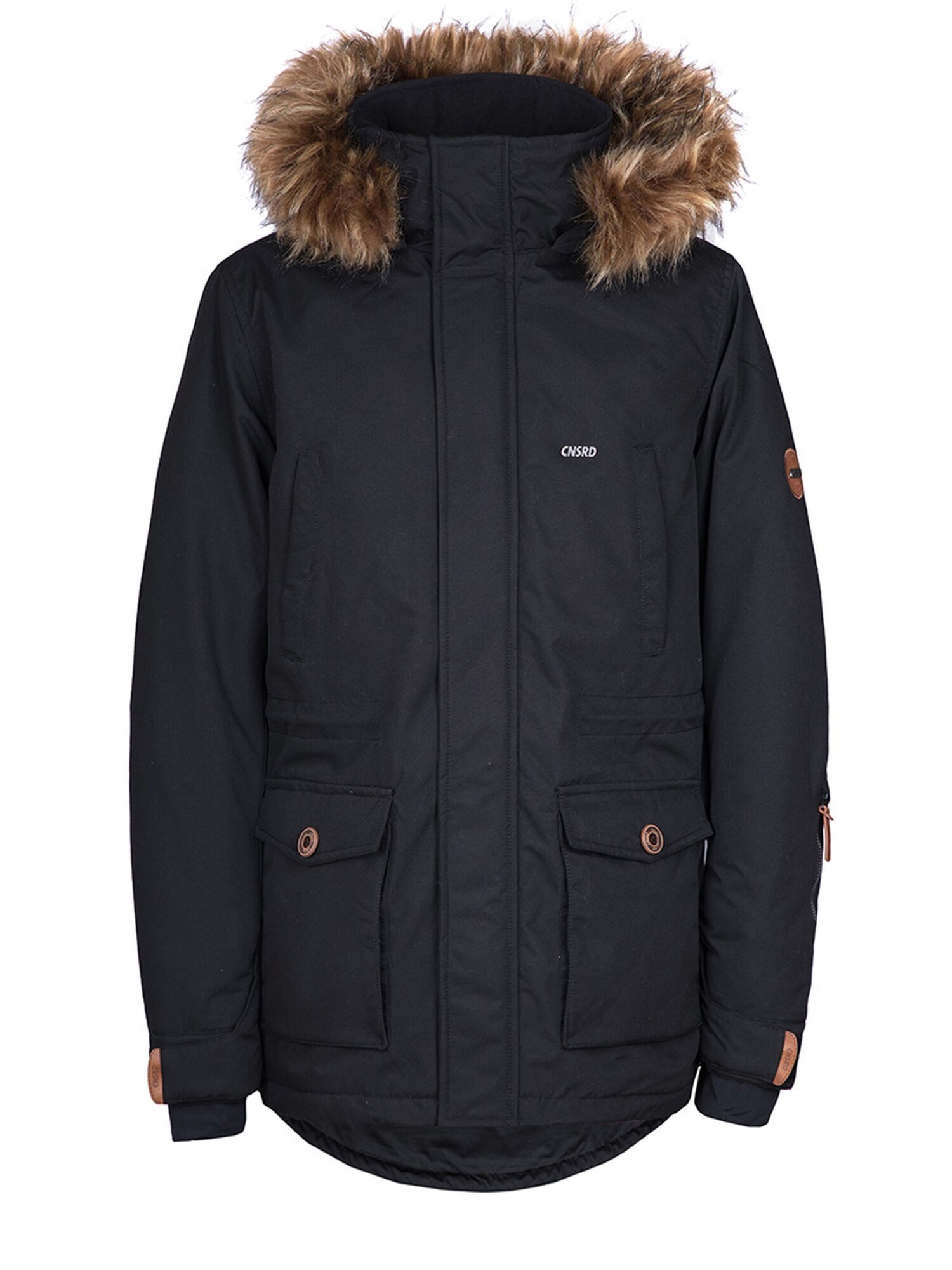 CNSRD Parka invernale 'TRAVIS II' nero