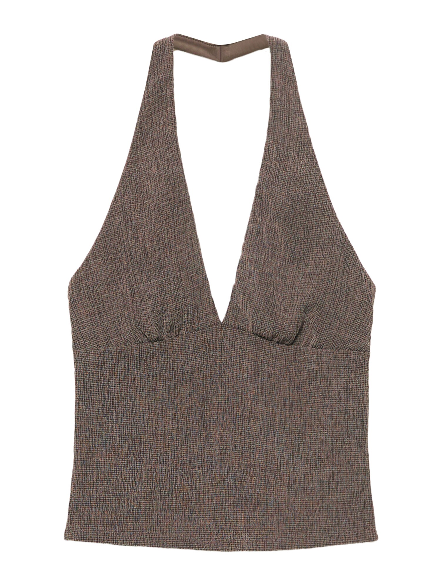 Pull&Bear Top maro închis