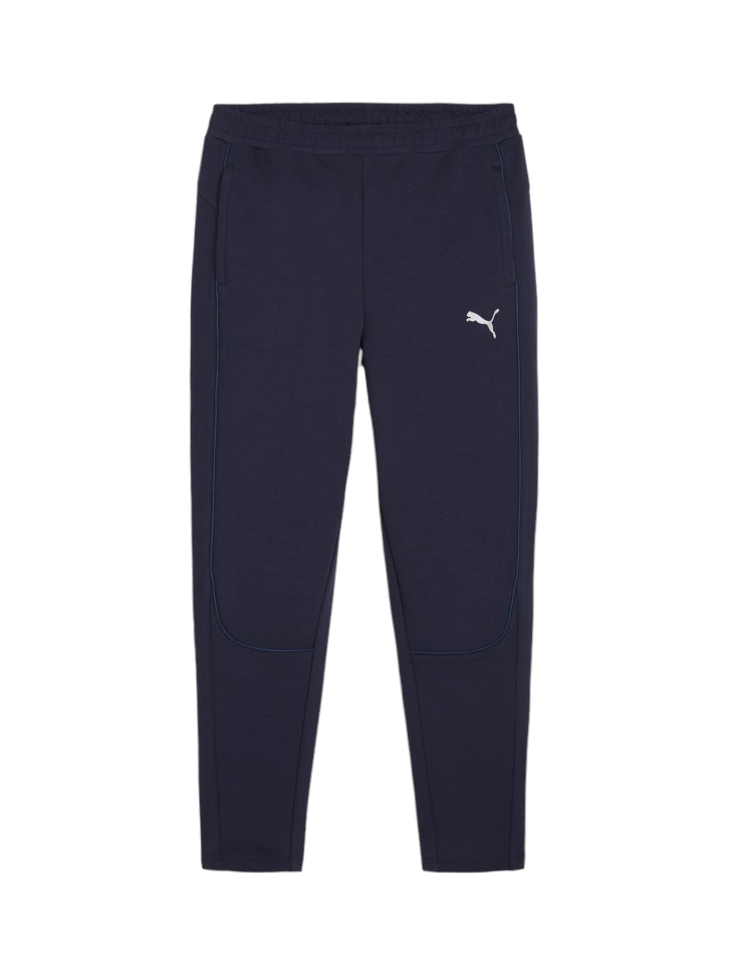 PUMA Pantaloni sport TeamFINAL  bleumarin / alb