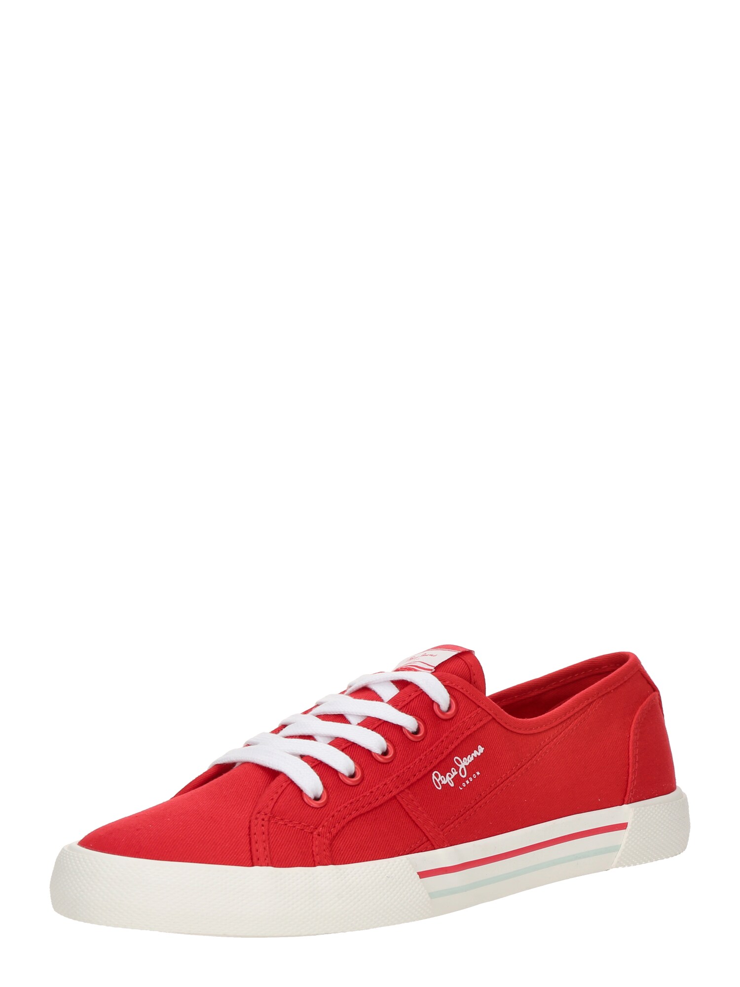 Pepe Jeans Sneaker low 'BRADY'  roșu / alb