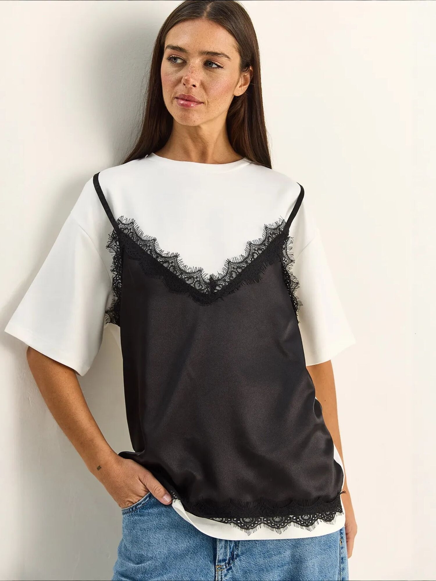 Bianco Lucci Majica 'T-Shirts' bijela