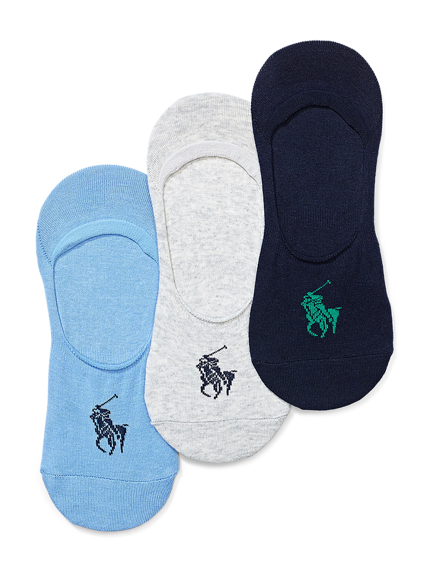 Polo Ralph Lauren Șosete joase  albastru noapte / azur / gri deschis / verde smarald