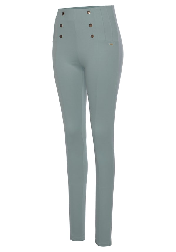 LASCANA, Leggings, zöld, 1 kép a 9 közül