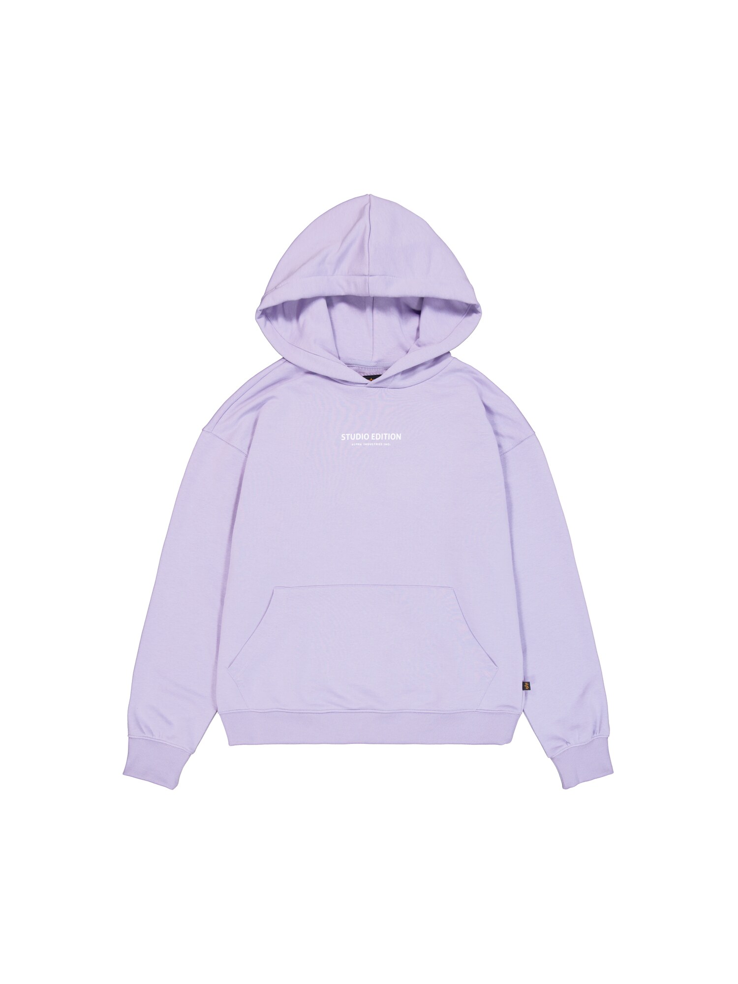 ALPHA INDUSTRIES Tréning póló  pasztellila / fekete / fehér akciós termékkép 1