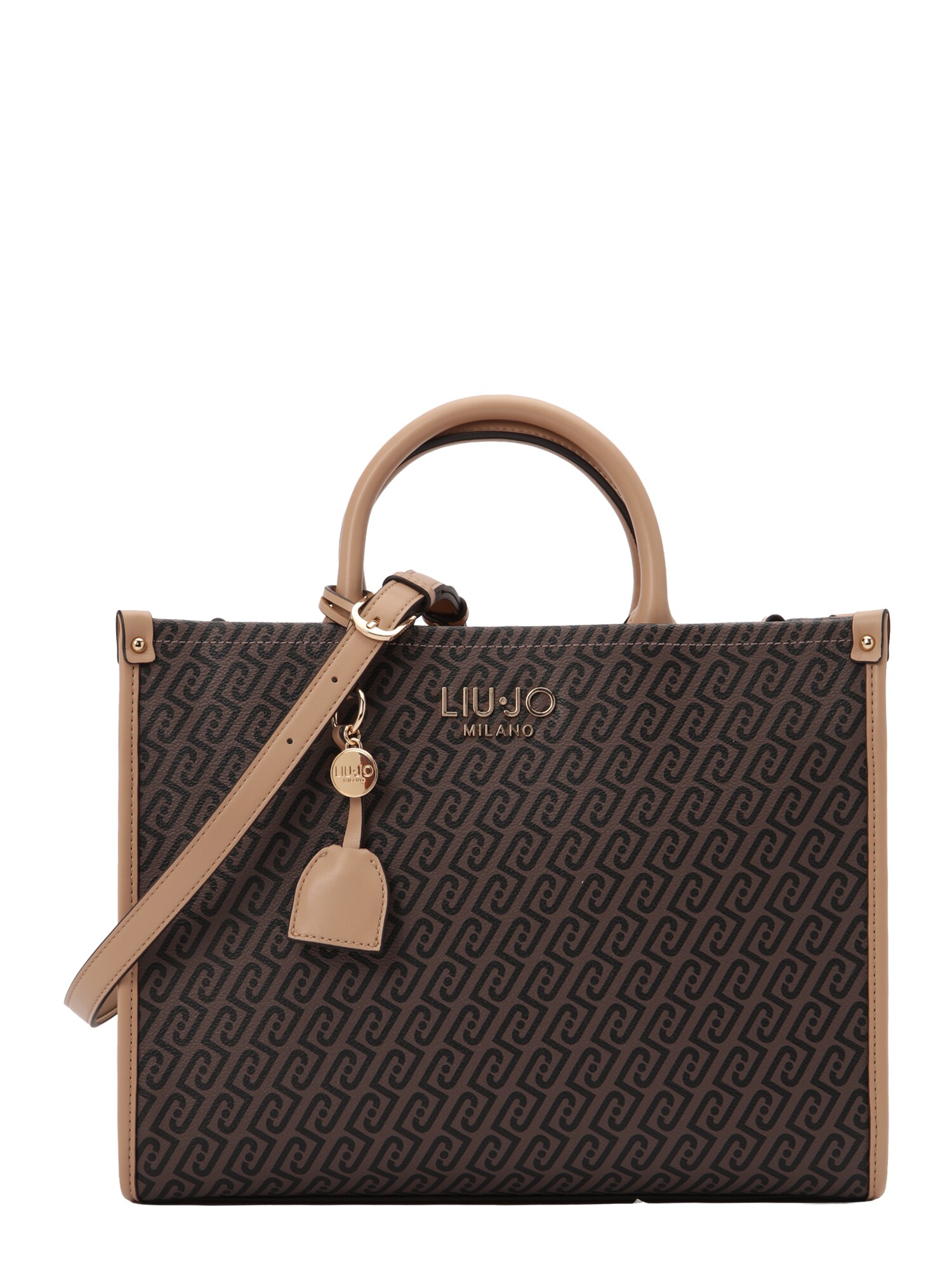 Liu Jo Poșete ECS M  maro cappuccino / maro închis / negru
