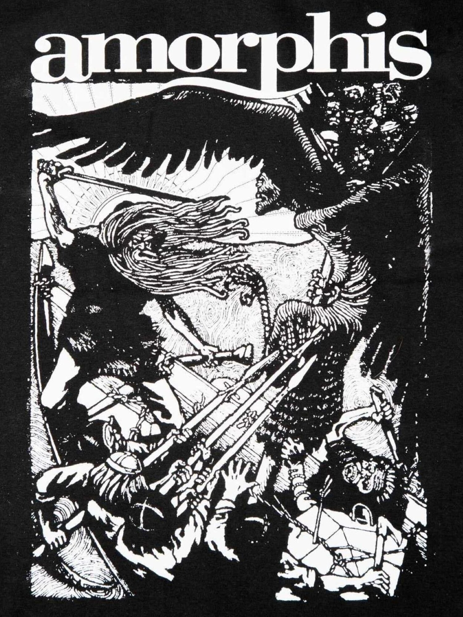 Amorphis Camiseta 'Amorphis  T-Shirt'  negro – imagen 3