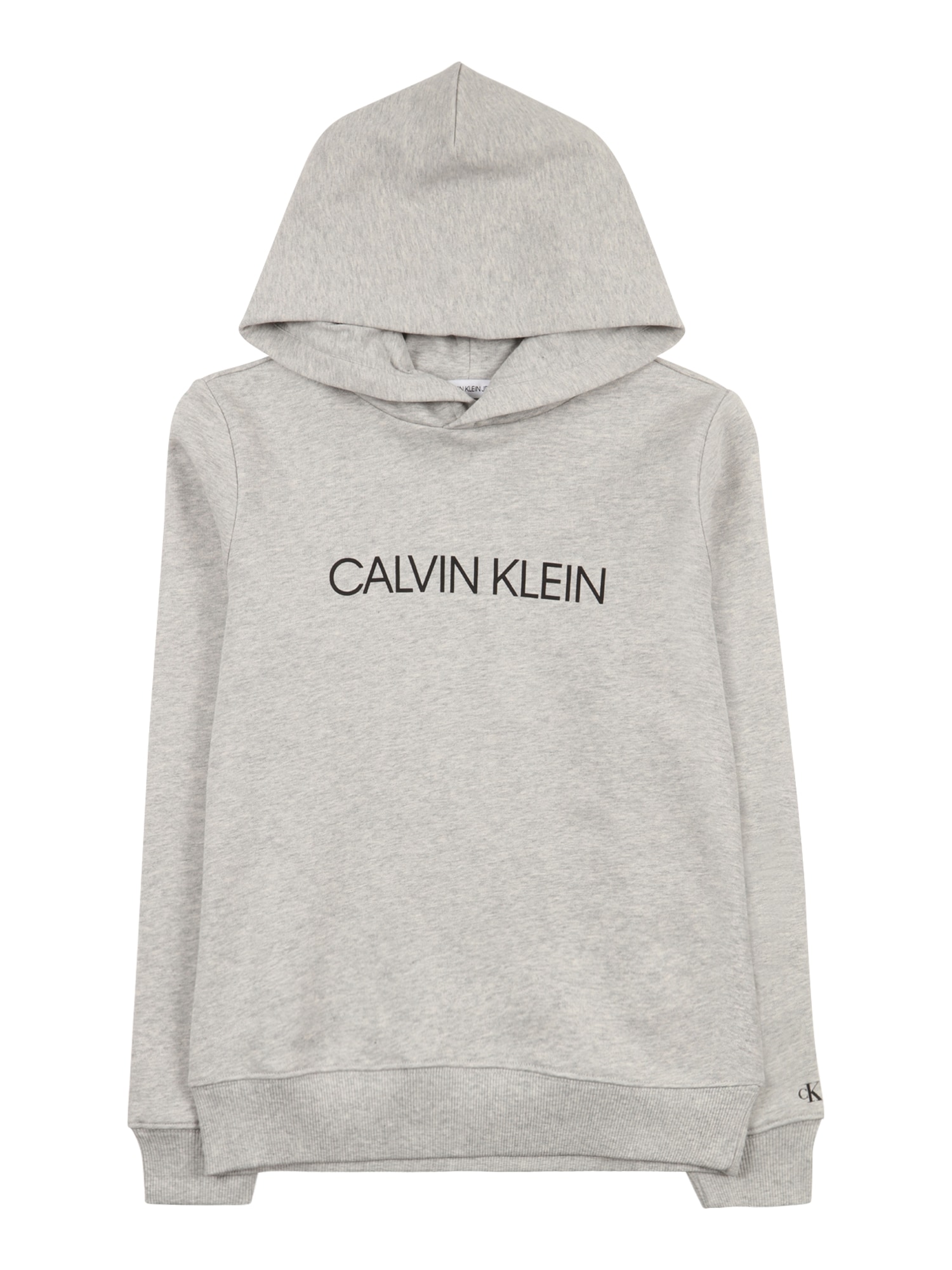 Calvin Klein Jeans Sportisks džemperis raibi pelēks / melns