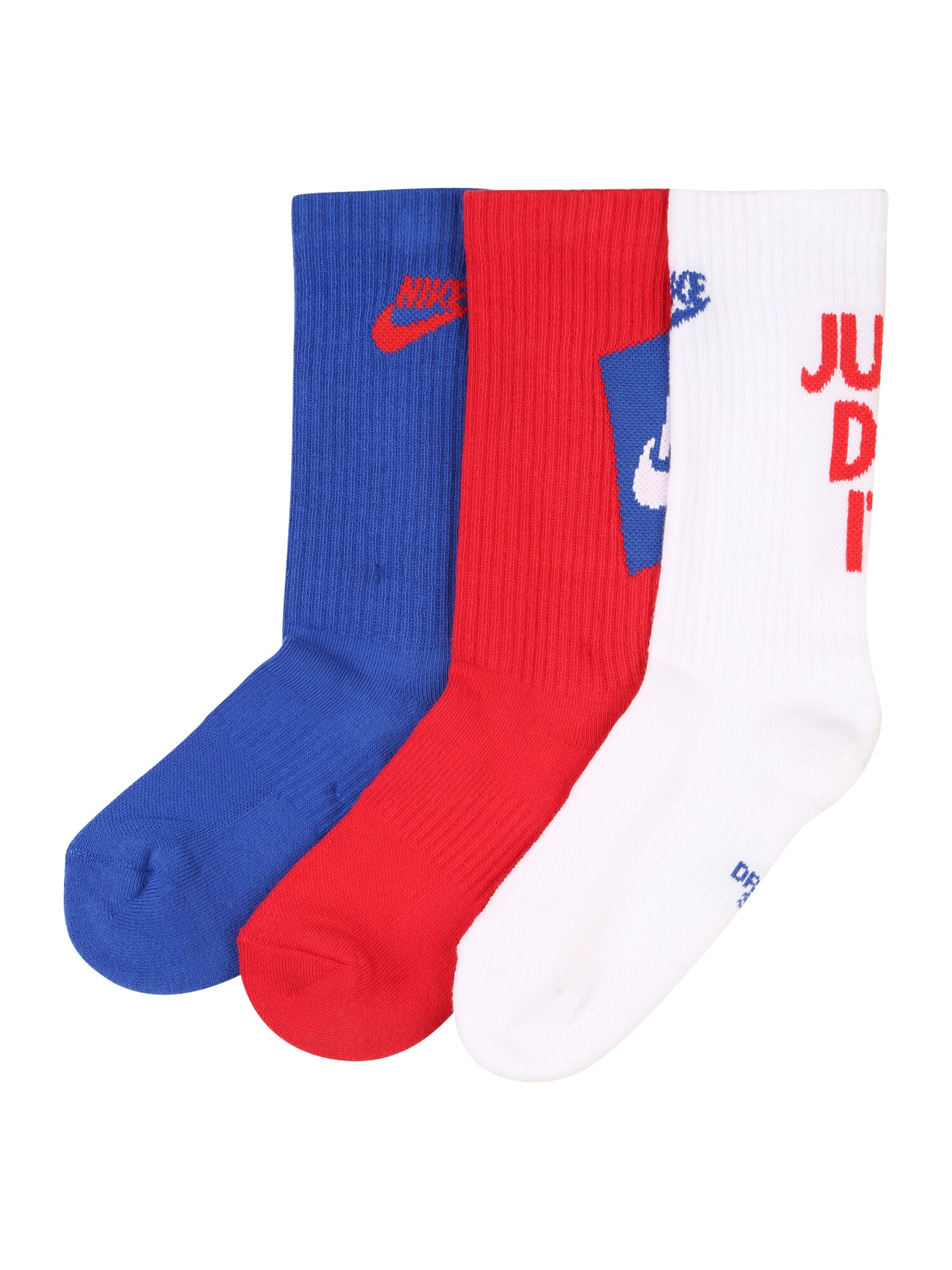 NIKE Sportinės kojinės  mėlyna / raudona / balta