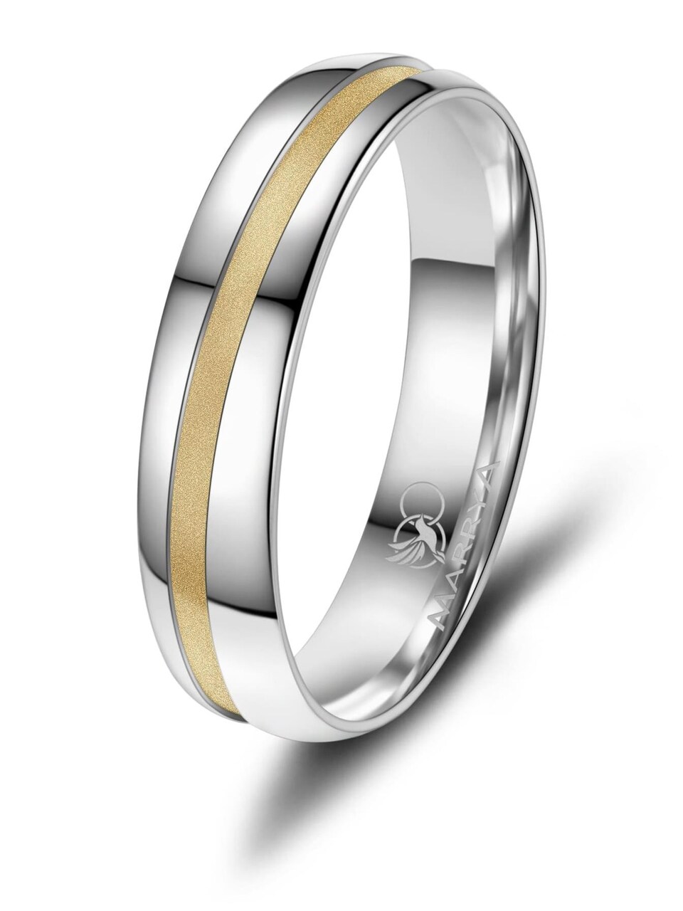 Ring 'MARRYA SI-21 Ehering aus Silber'