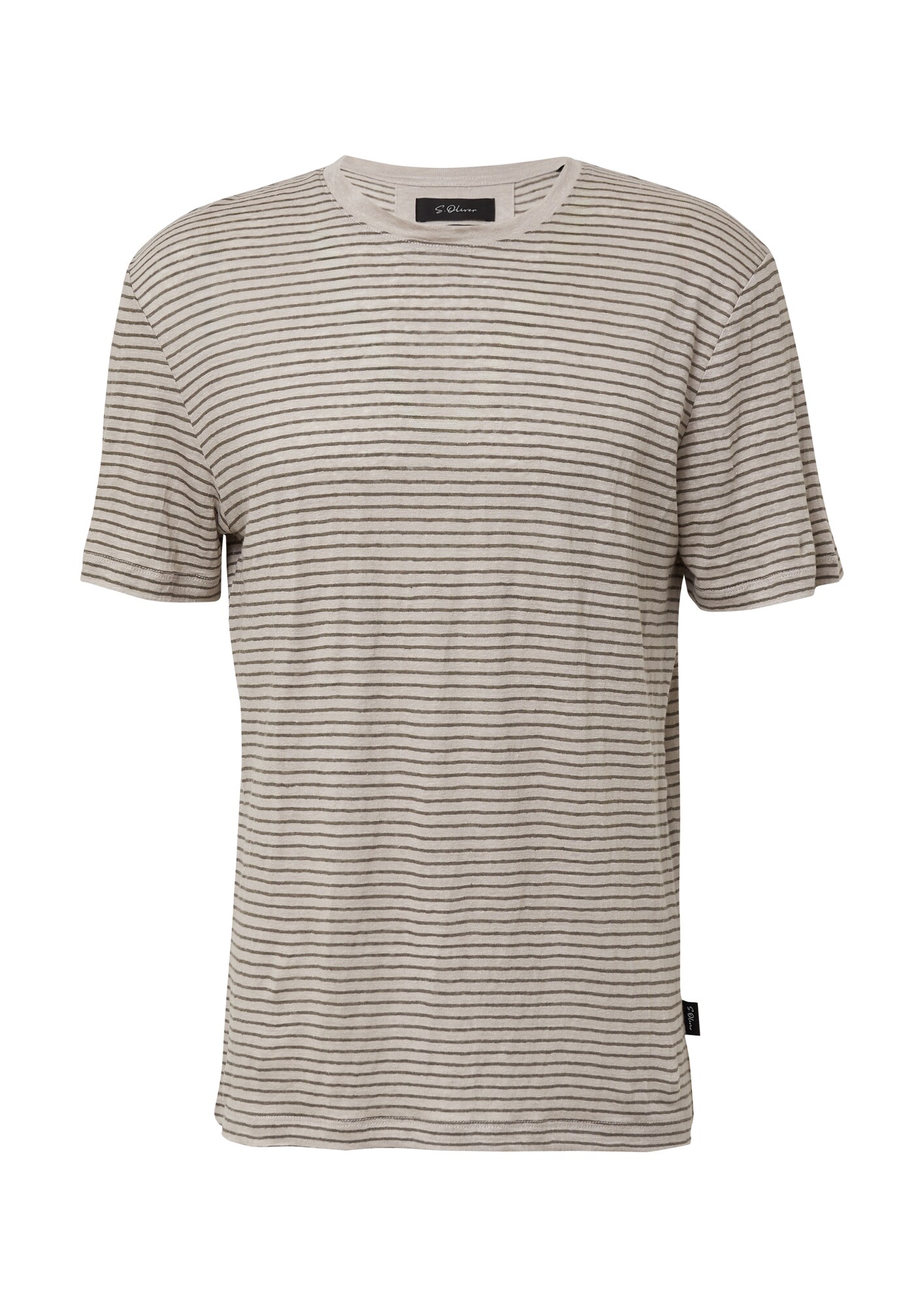 S.Oliver Black Label Shirt Crème / Camel