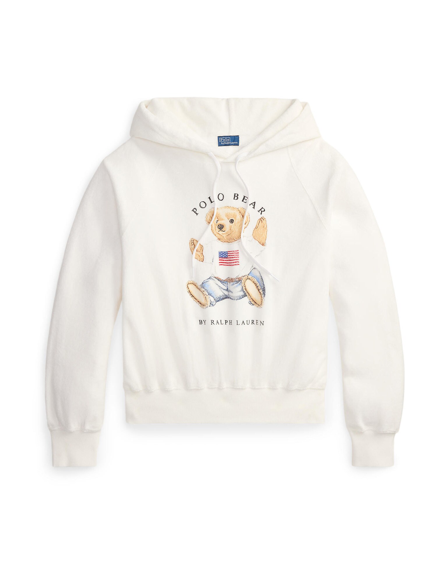 Polo Ralph Lauren Bluză de molton  maro cămilă / albastru / negru / alb