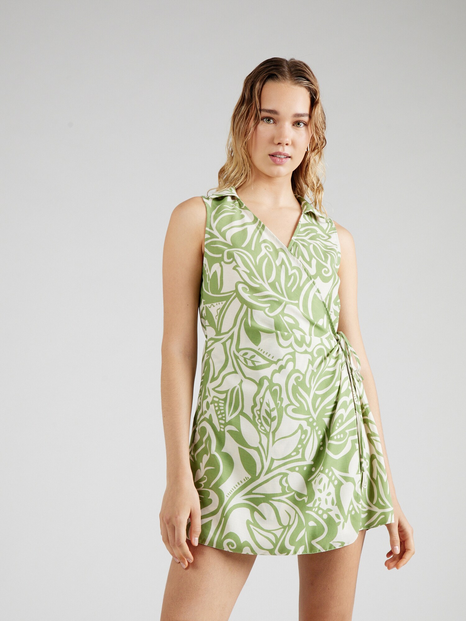 River Island Kezeslábas  bézs / zöld termék 2. képe