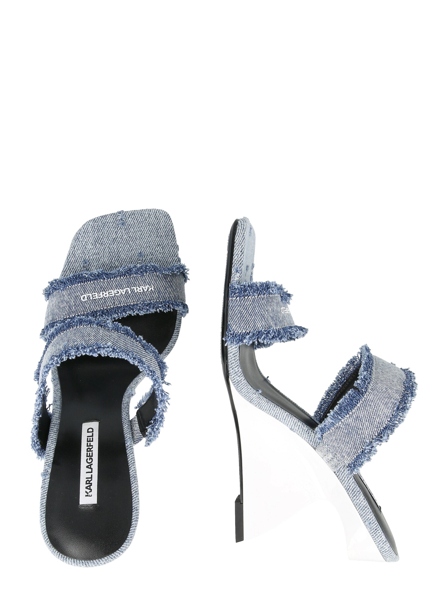 Karl Lagerfeld Papucs  kék farmer termék 2. képe