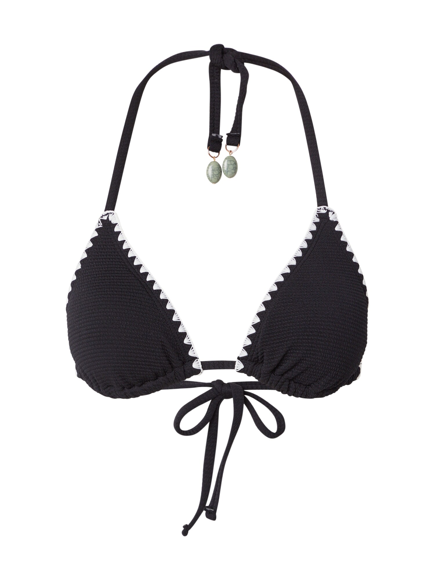 Hunkemöller Bikini felső 'Kenya'  fekete / fehér akciós termékkép 1
