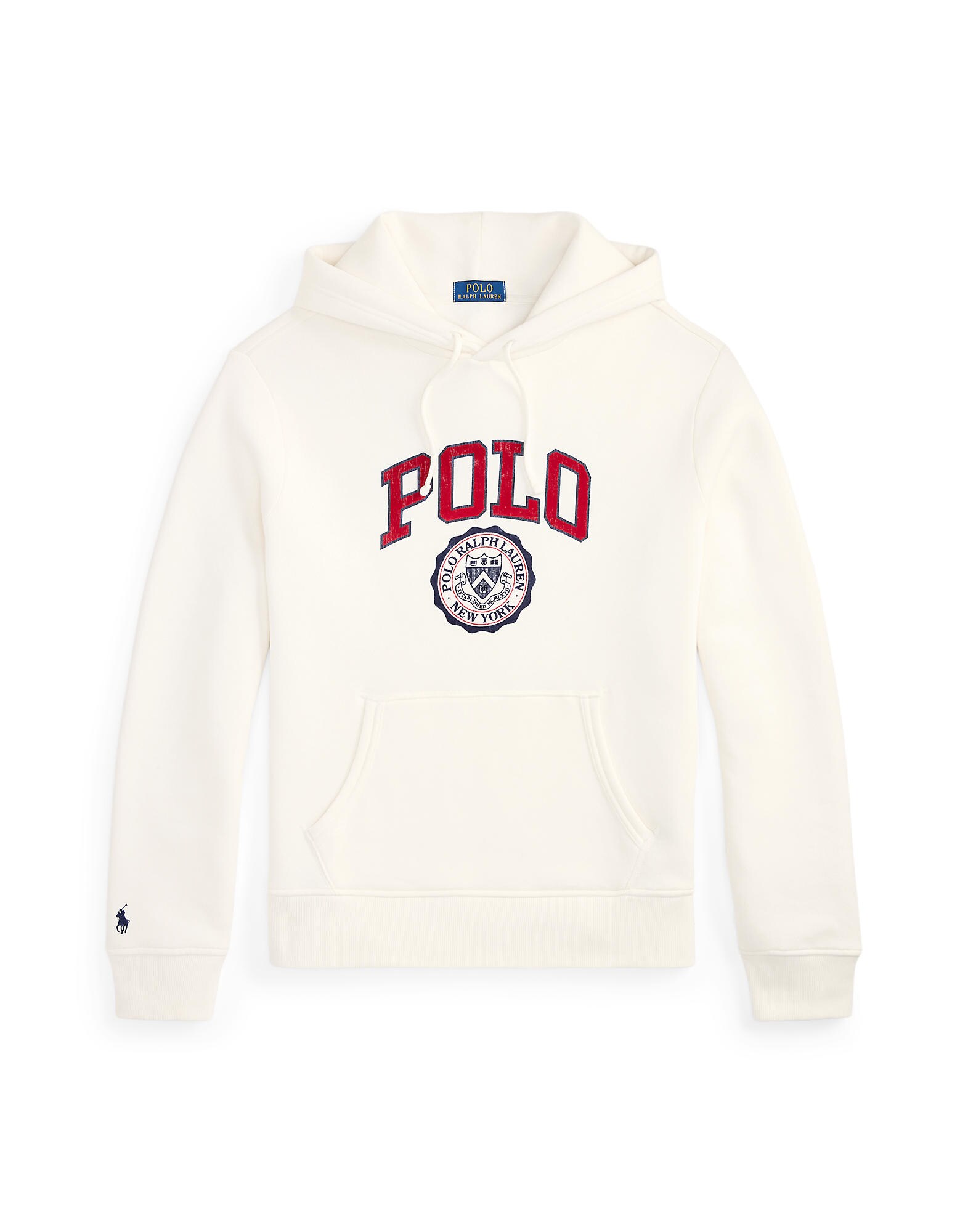 Polo Ralph Lauren Mikina 'SEASONAL FLEECE'  námornícka modrá / grenadínová / biela