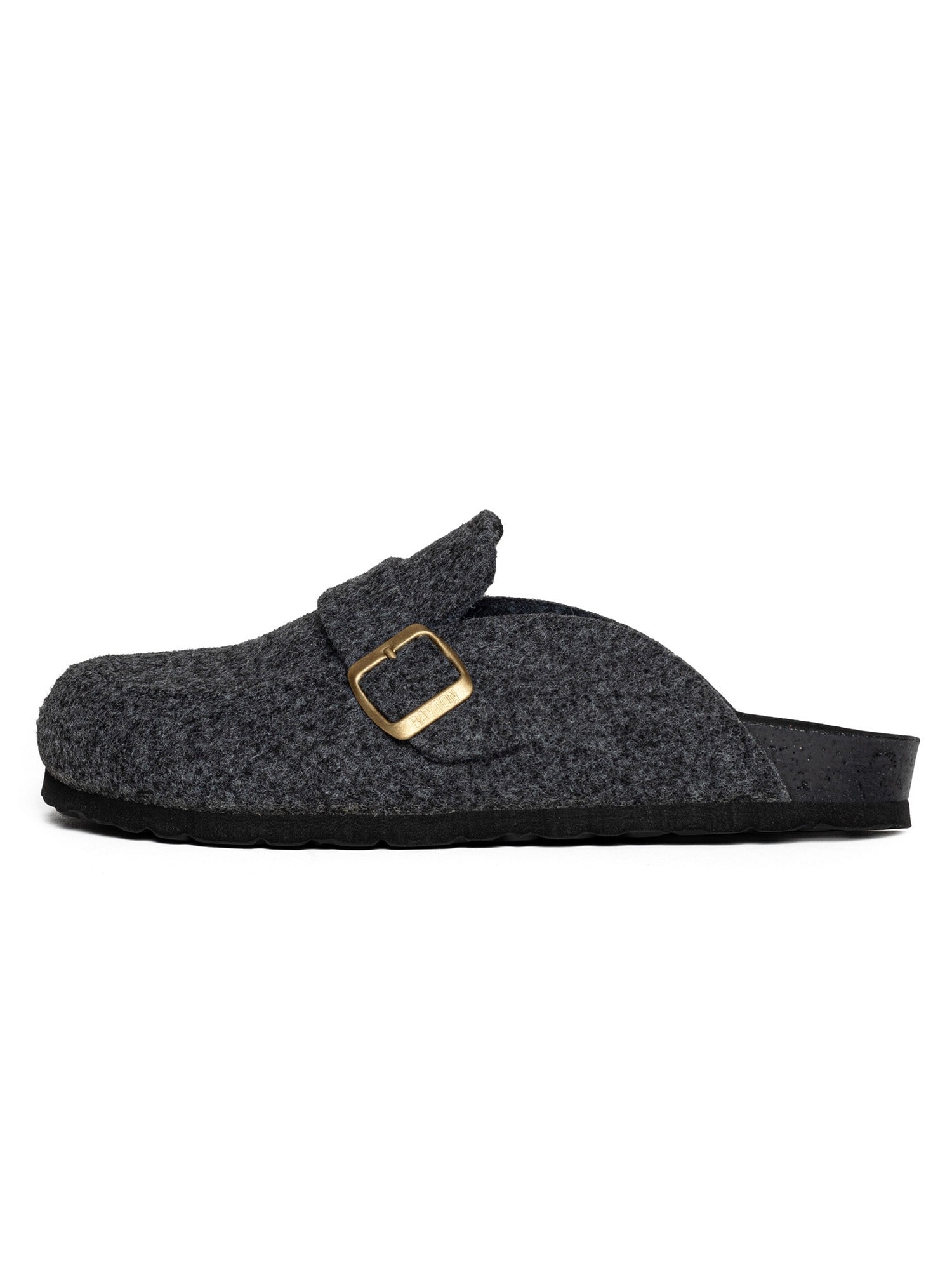 Bayton Clogs 'DANUBE' donkergrijs