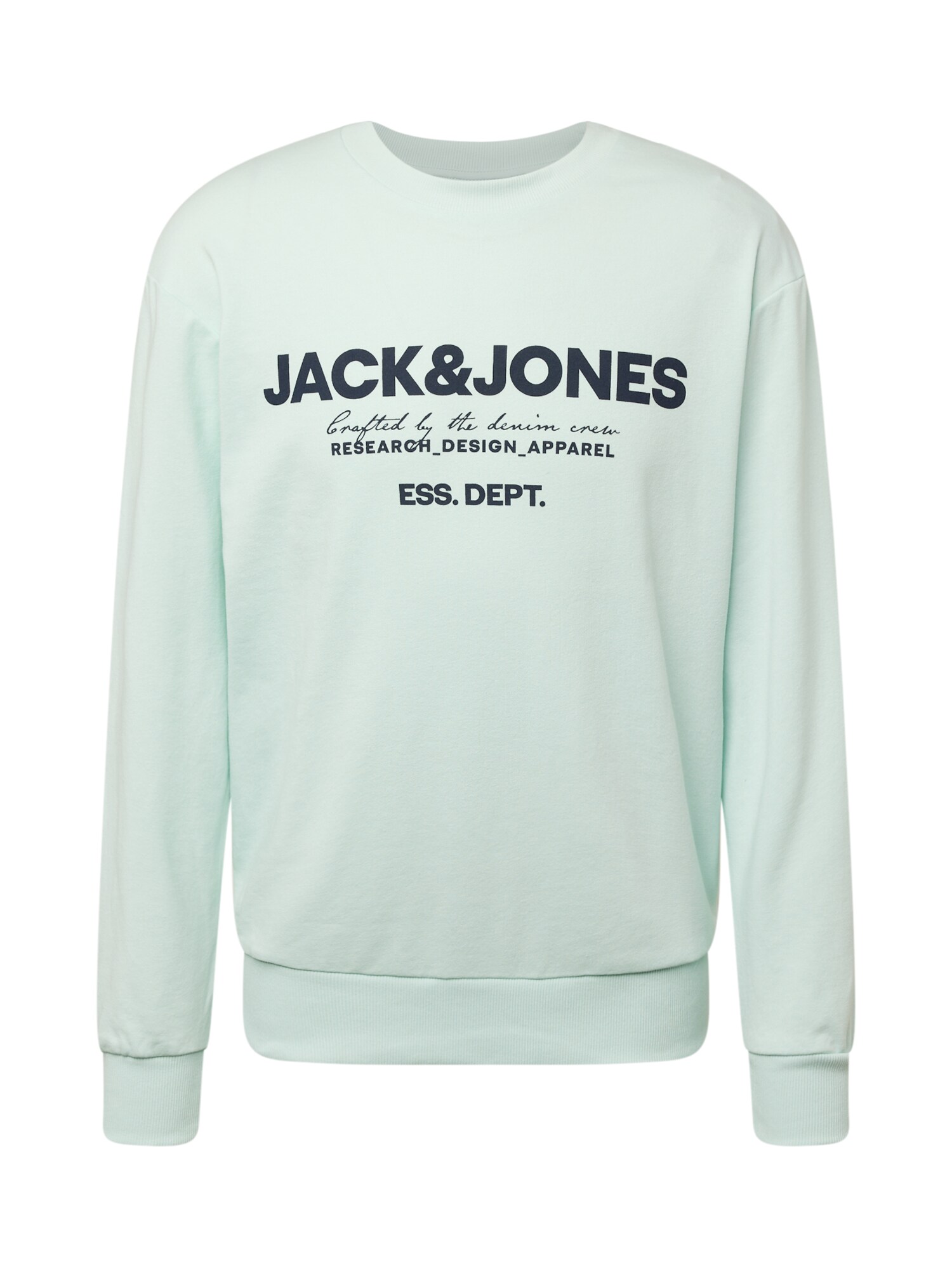 JACK & JONES Mikina 'JJGALE'  vodová / čierna