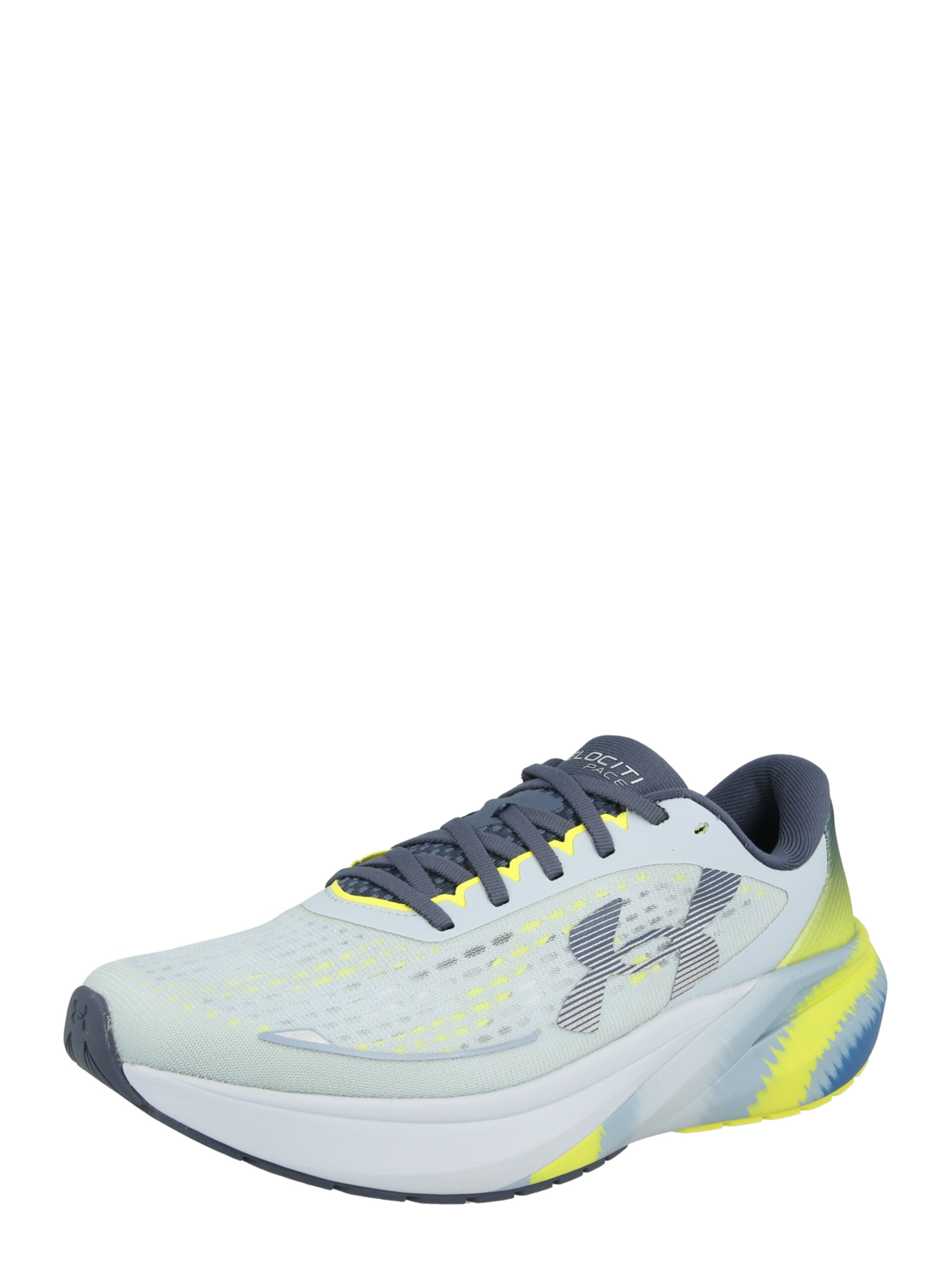 UNDER ARMOUR Springsko 'Velociti Pace' pastellblå / gul sneakers herr