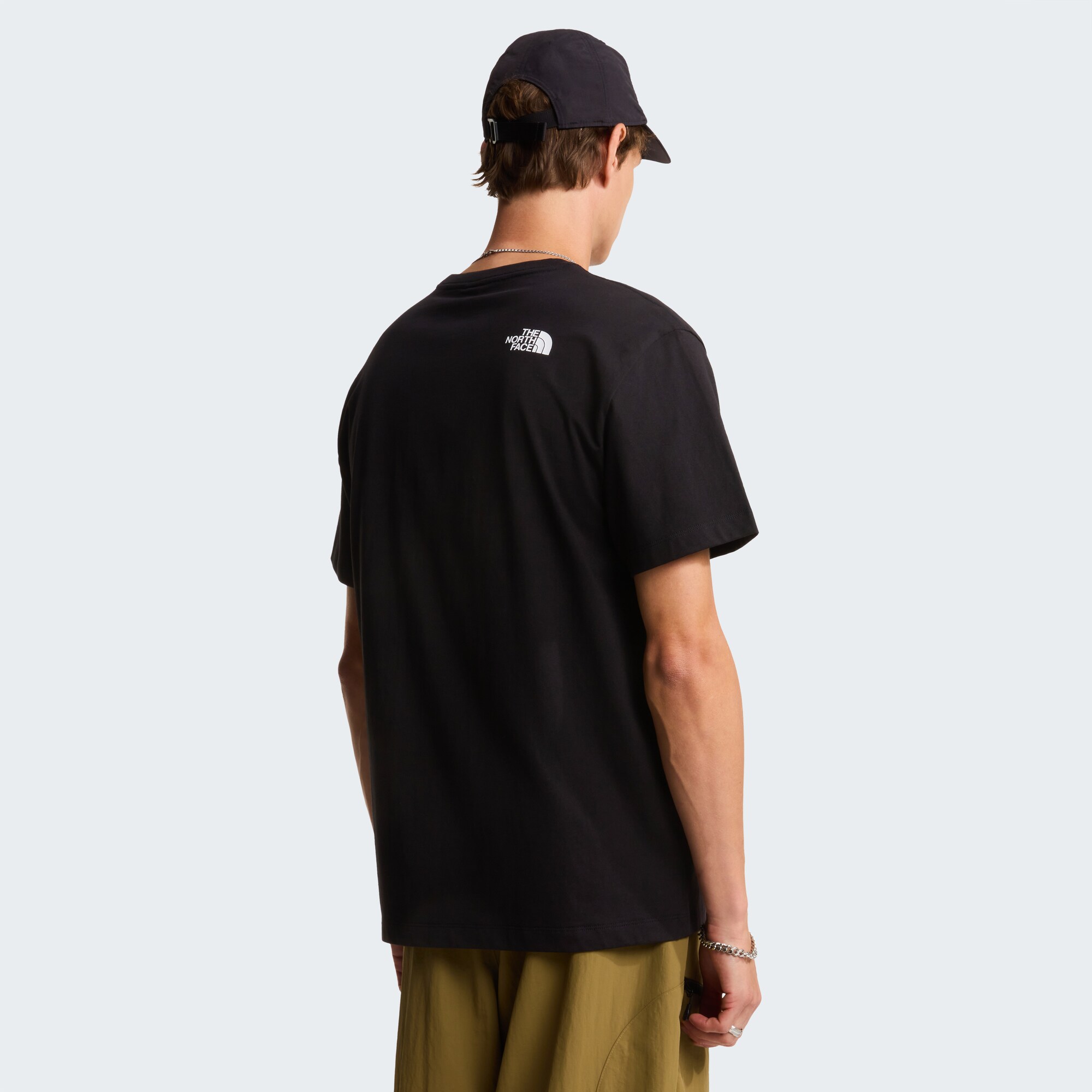 THE NORTH FACE Camiseta 'Mountain Logo' negro – imagen 3