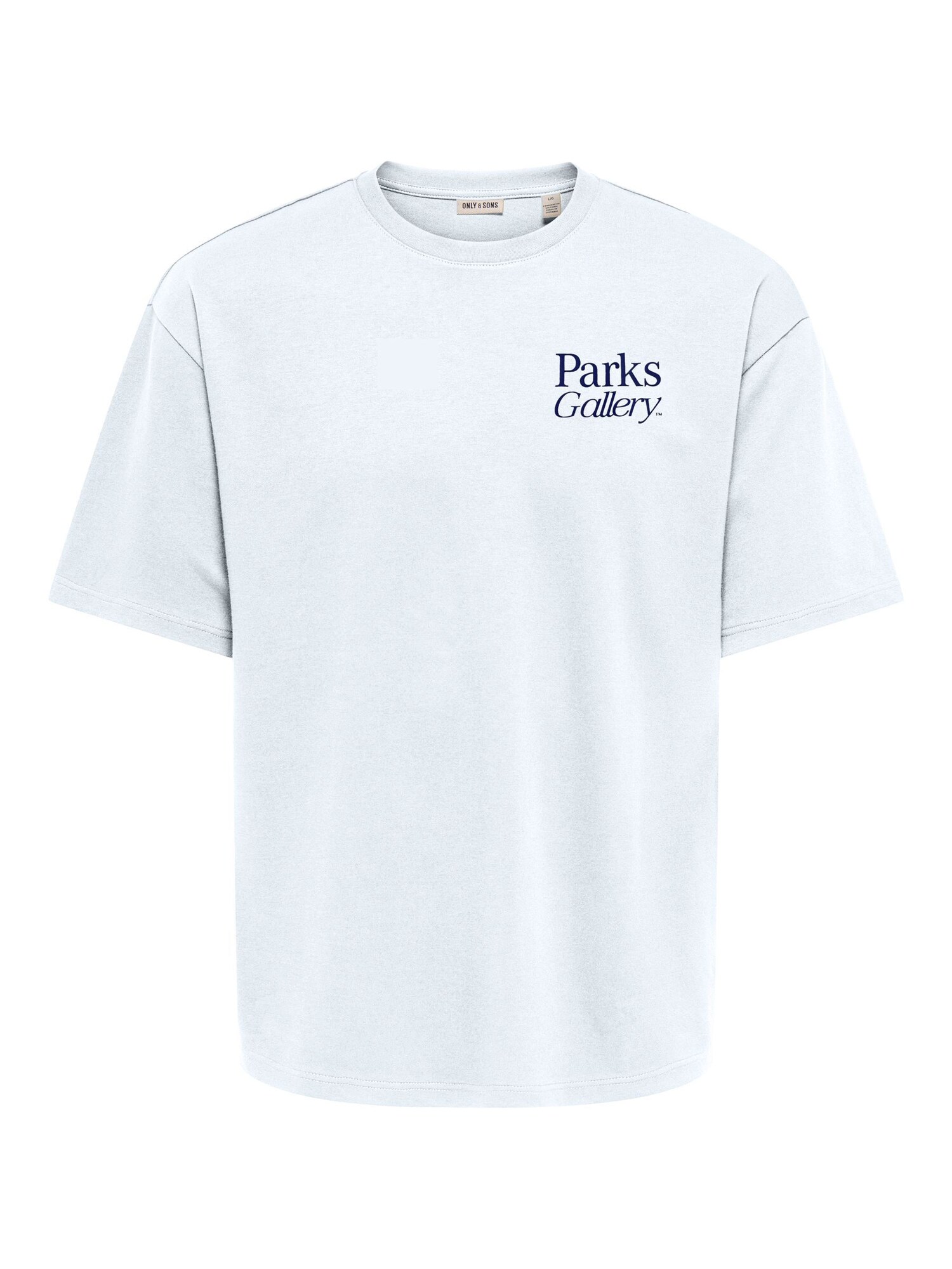Only & Sons Tricou ONSPARKS GALLERY AIR albastru închis / alb
