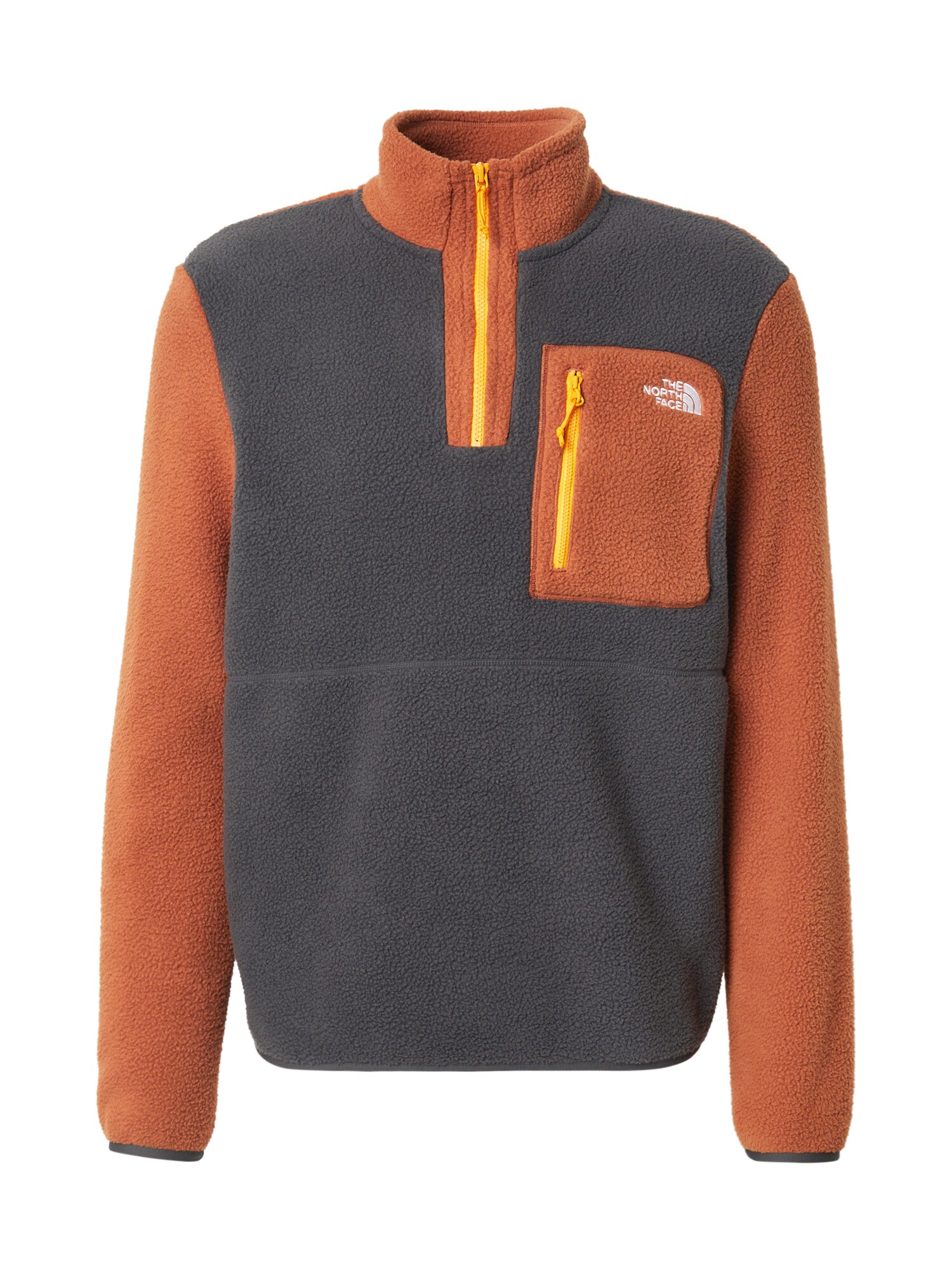 THE NORTH FACE Sportpulóverek 'YUMIORI'  grafit / narancs / fehér akciós termékkép 1