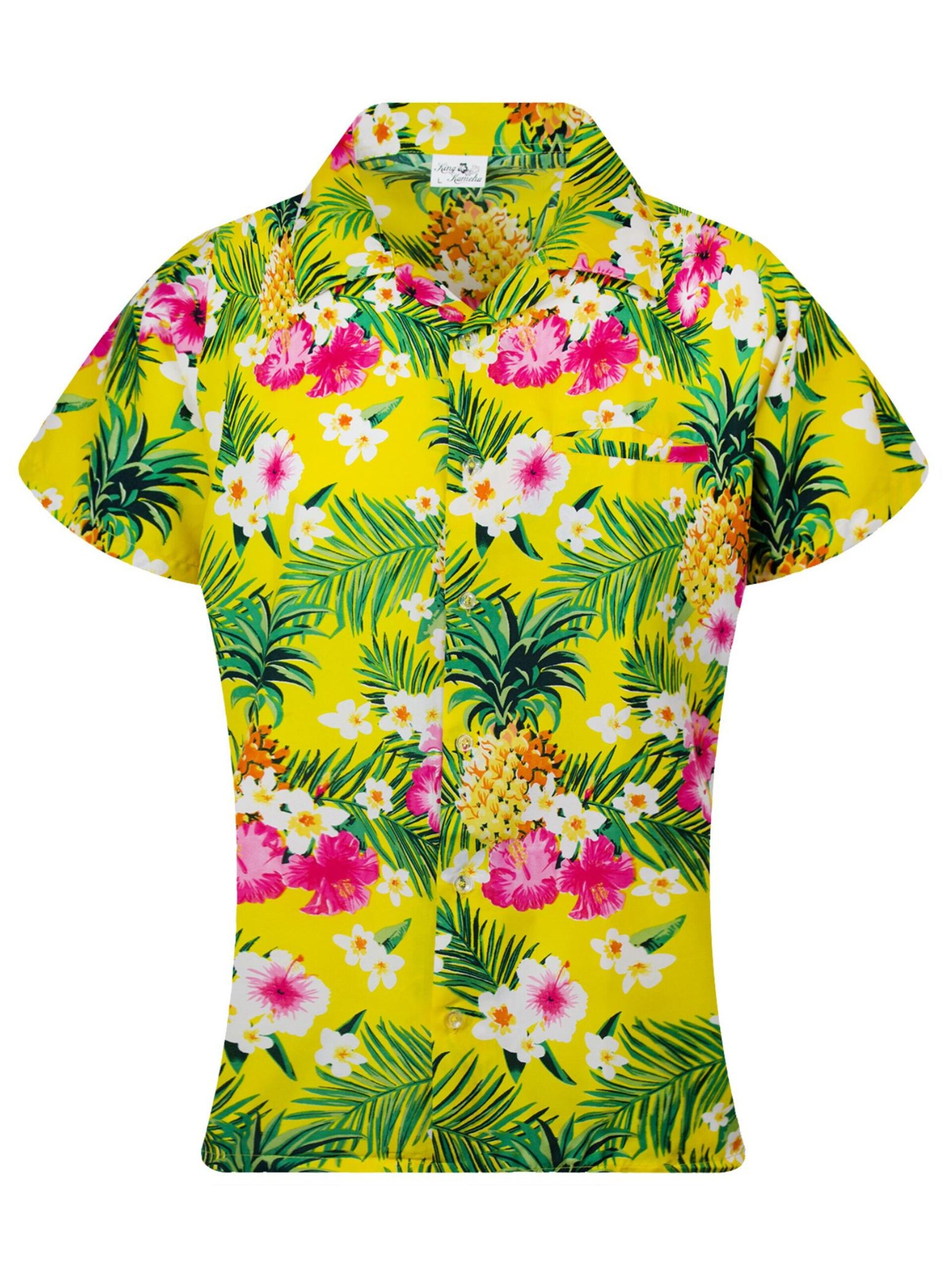 King Kameha Blus 'Pineapple Flowers' dam