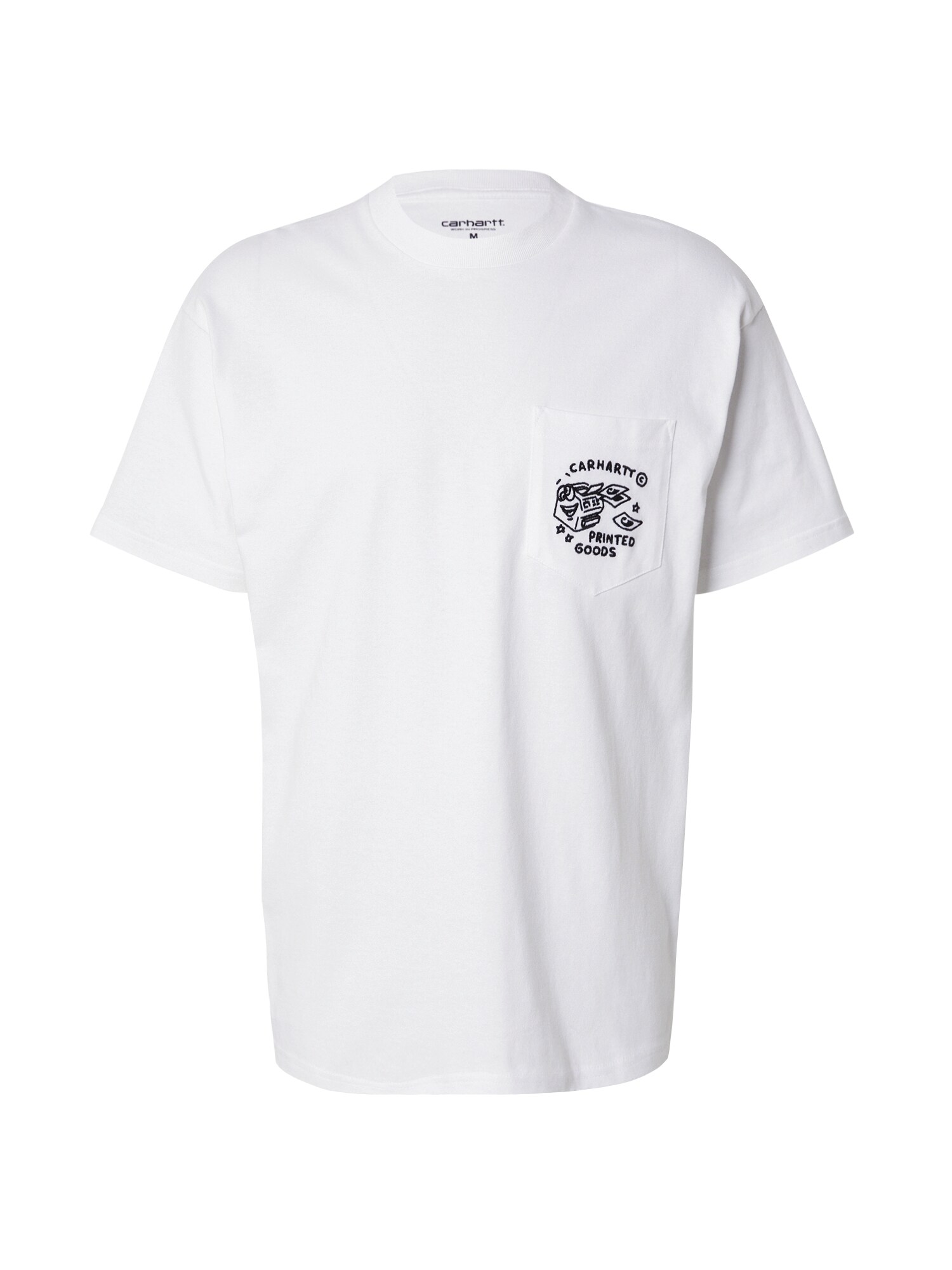 Carhartt WIP Tričko  čierna / biela