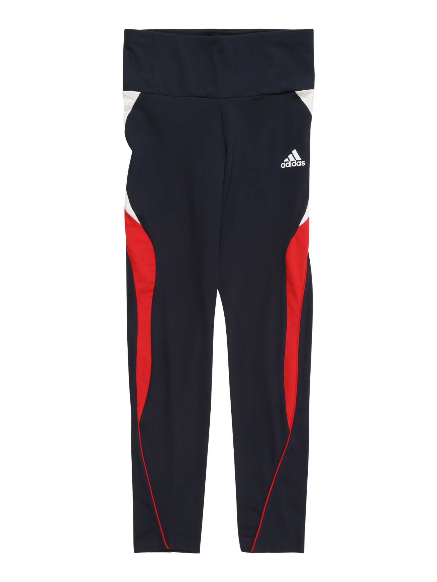 ADIDAS PERFORMANCE Sportinės kelnės 'Bold'  nakties mėlyna / balta / raudona