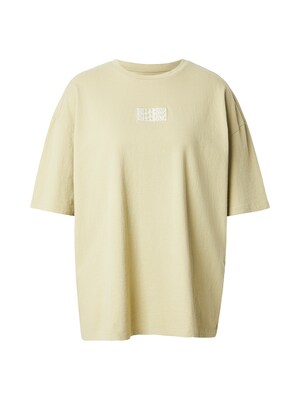 BILLABONG Camiseta talla grande 'In Full Motion'  caqui / blanco