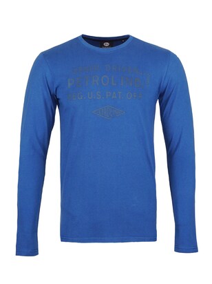 Petrol Industries Sweatshirt Blauw / Grijs