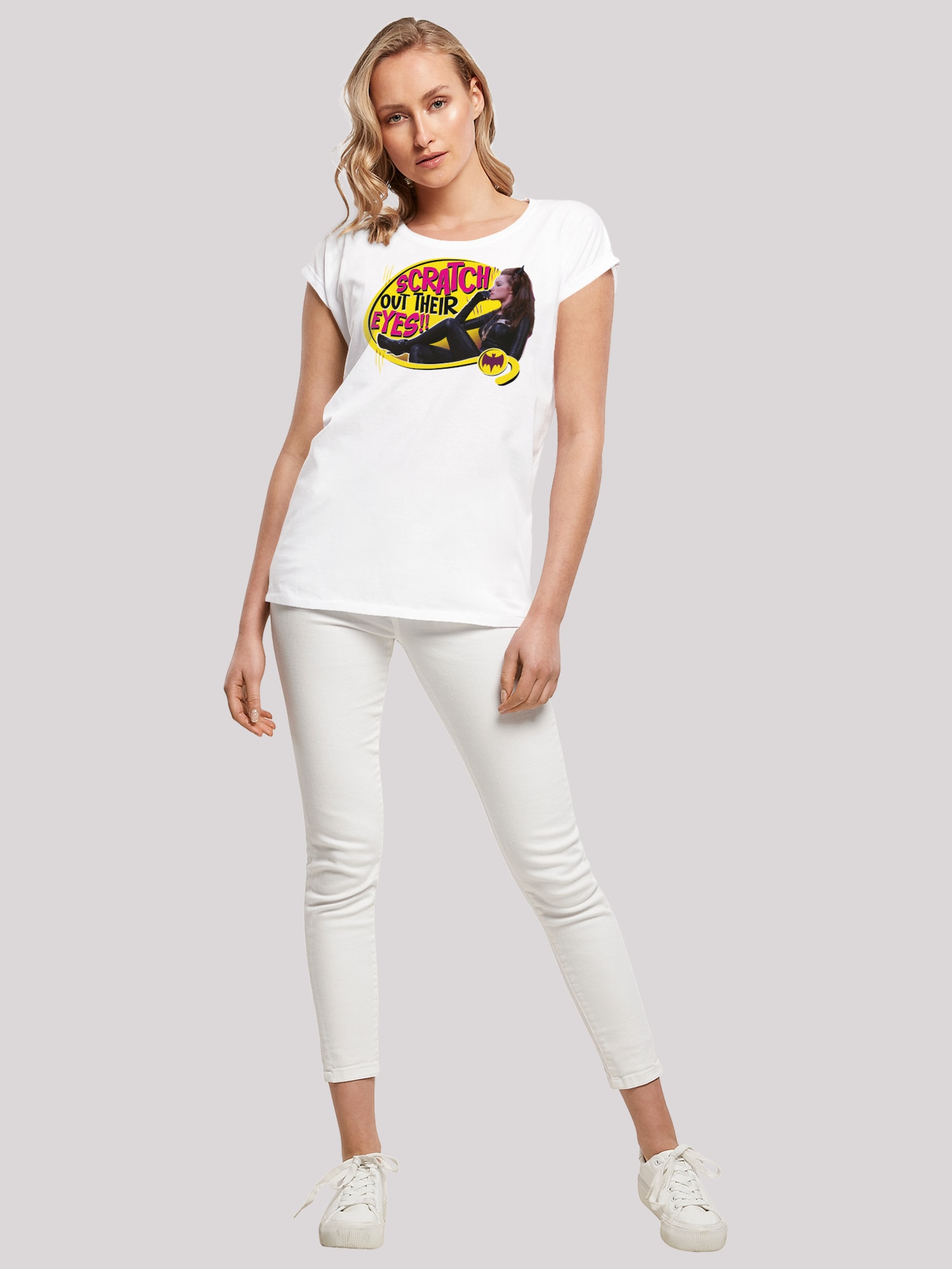 Thumbnail - T-Shirt 'Batman TV Series Catwoman Scratch'