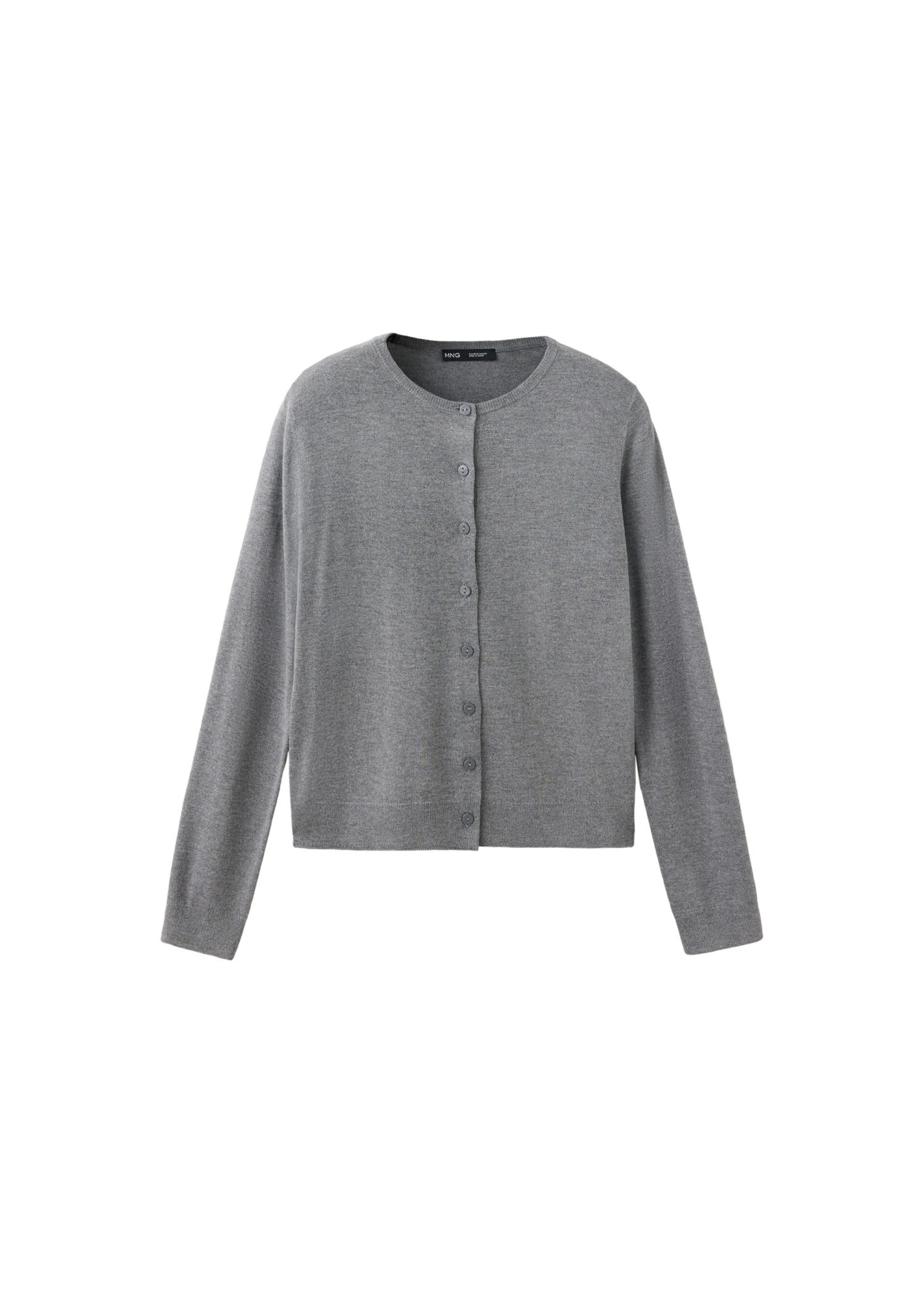 MANGO Knitted Button Cardigan dam – bild 10