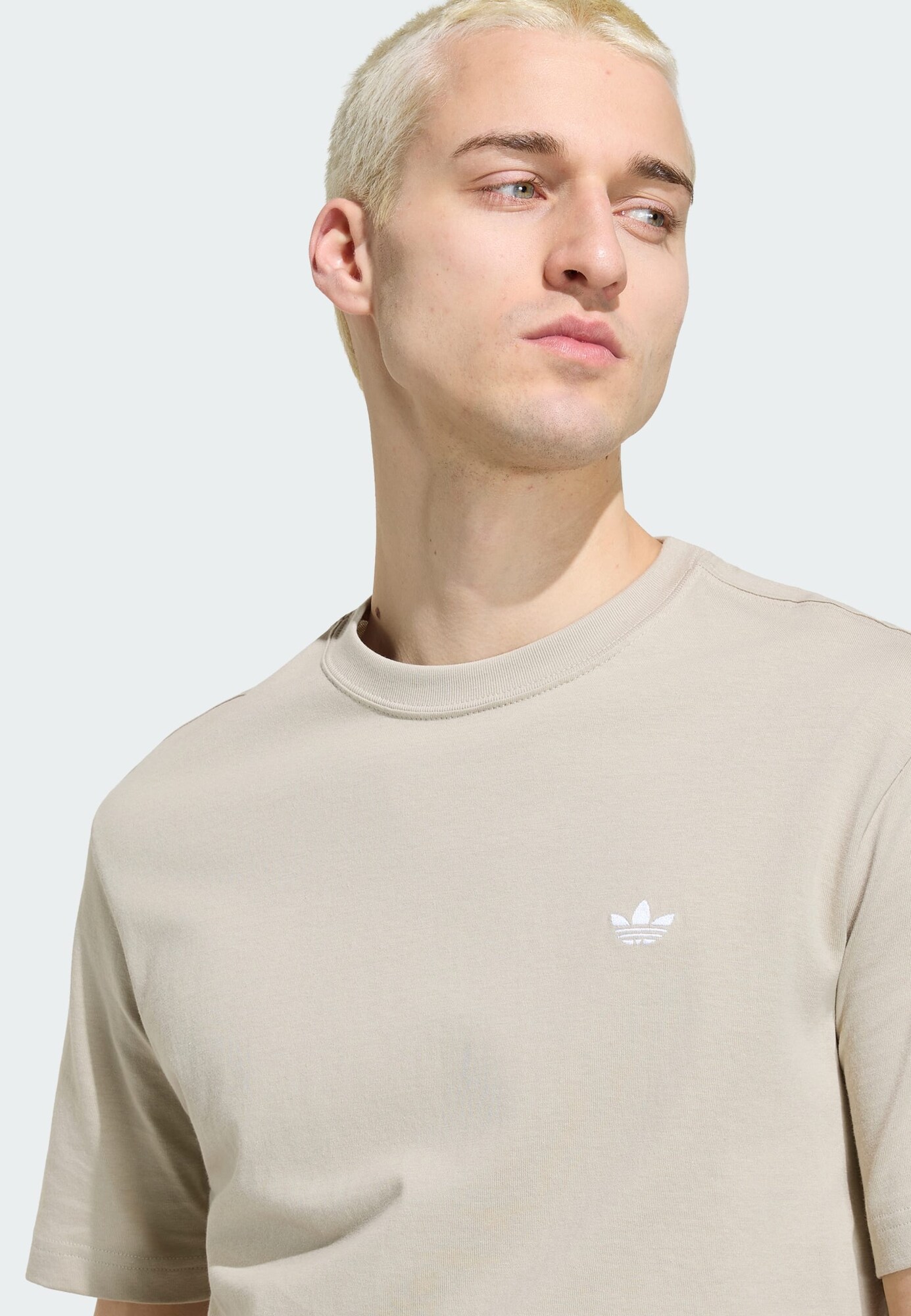 ADIDAS ORIGINALS Camiseta 'Trefoil Essentials' beige – imagen 3
